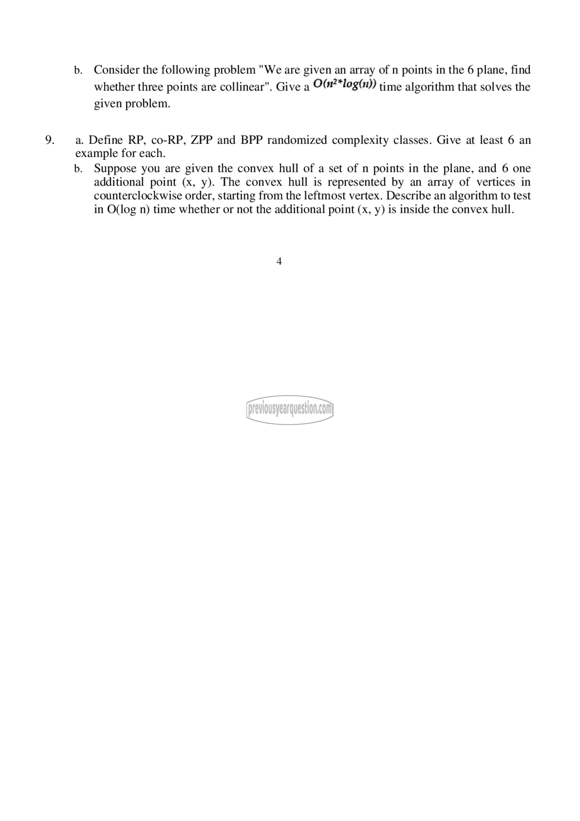 Question Paper - Advanced Data Structures and Algorithms-4