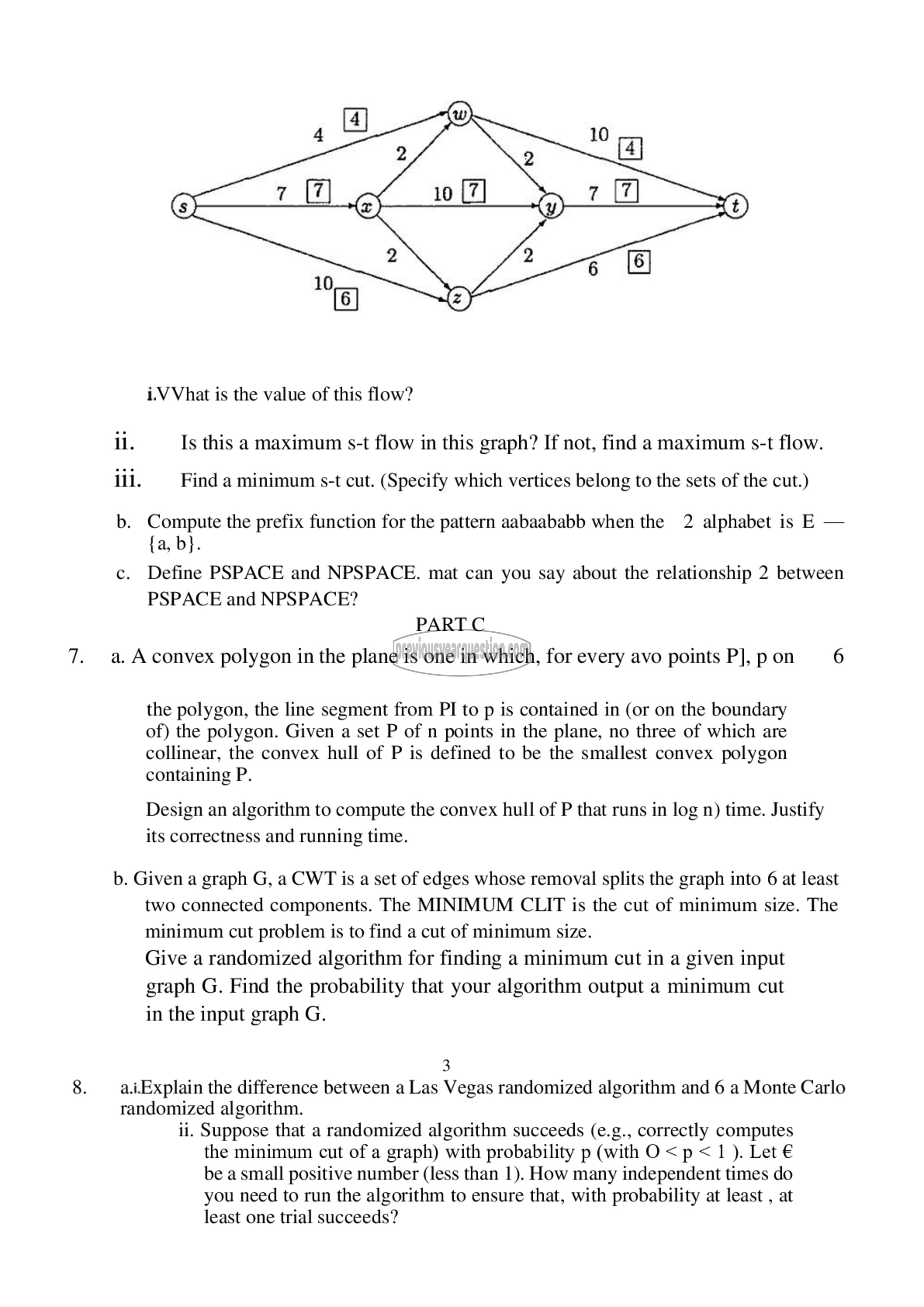 Question Paper - Advanced Data Structures and Algorithms-3