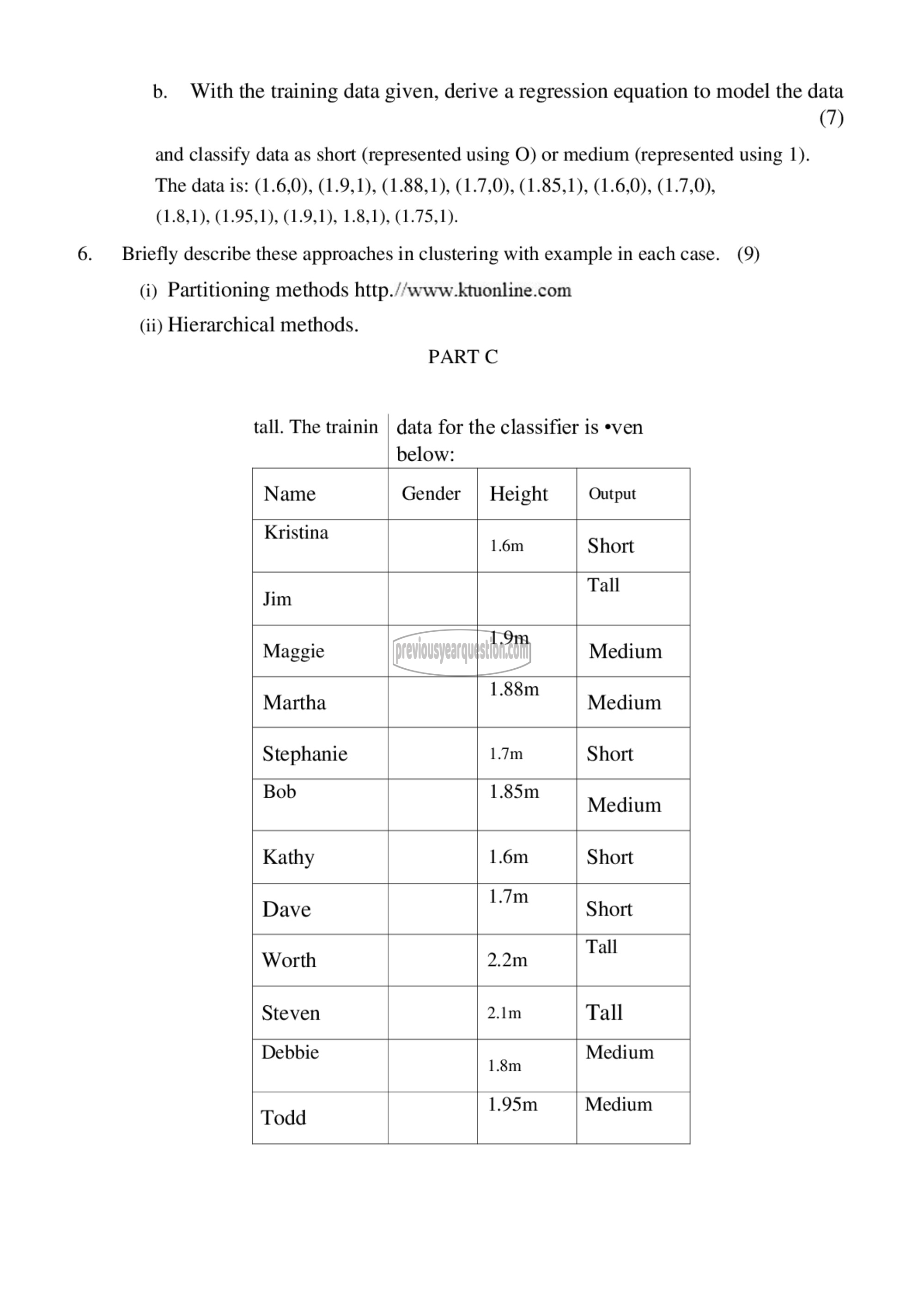 Question Paper - Data Warehousing & Mining-2