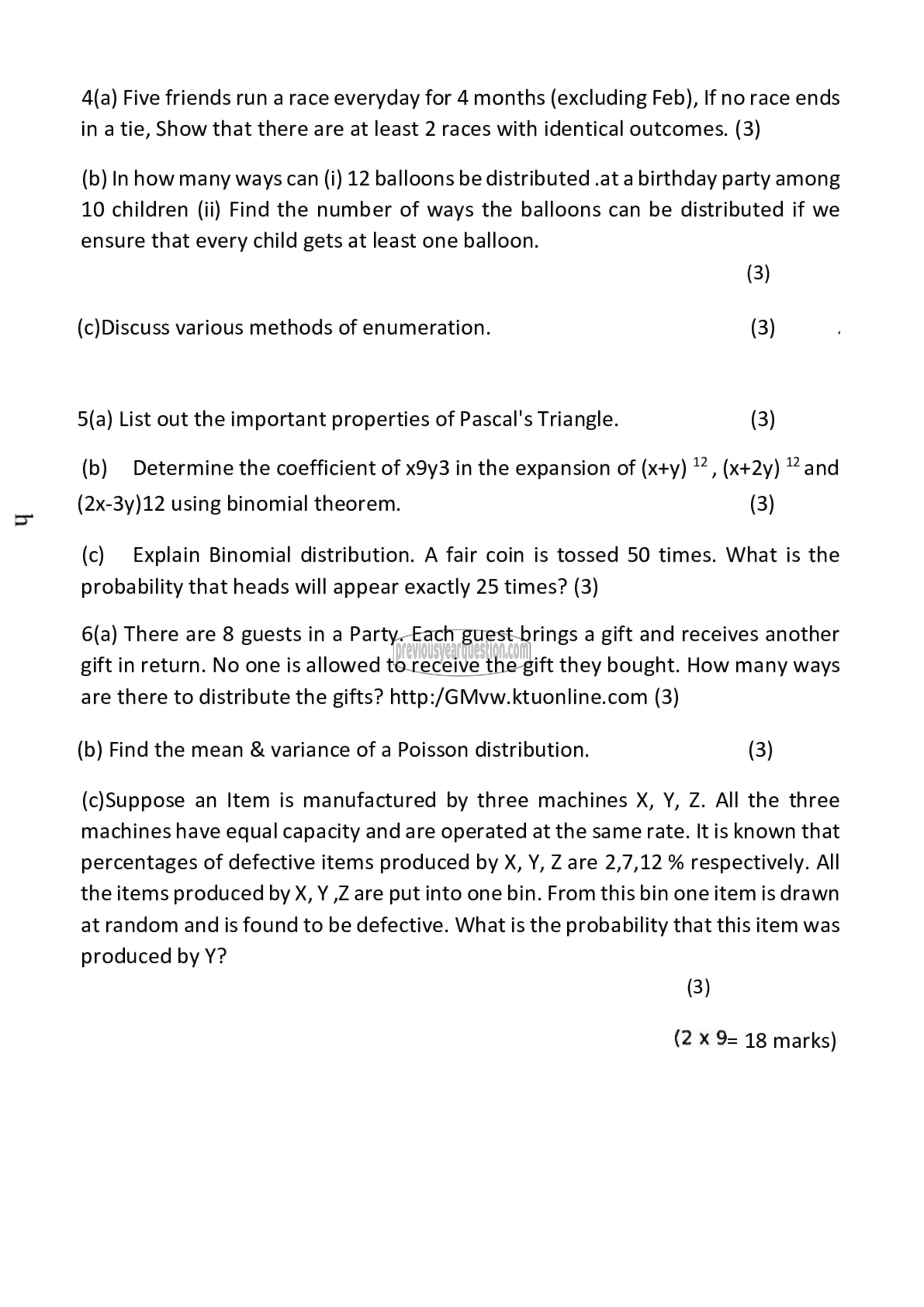 Question Paper - Mathematical Foundations of Computing Systems-2