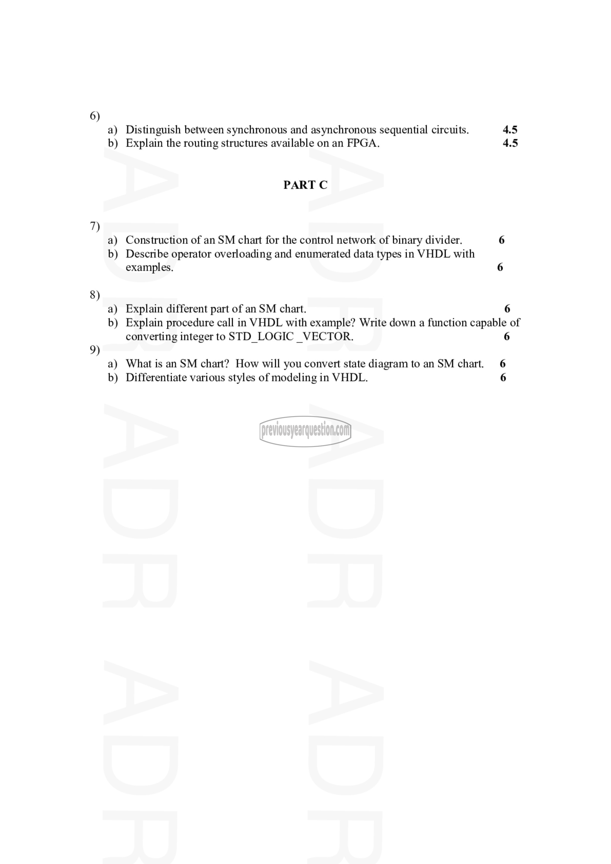 Question Paper - Digital System Design-2