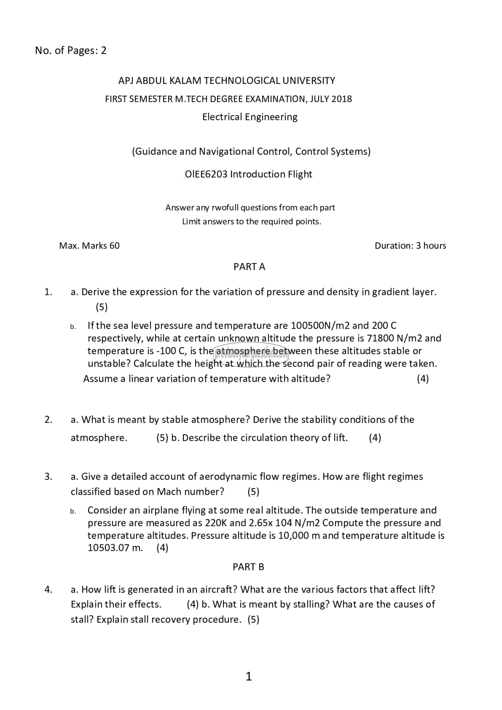 Question Paper - Modelling of Electrical Machines-1