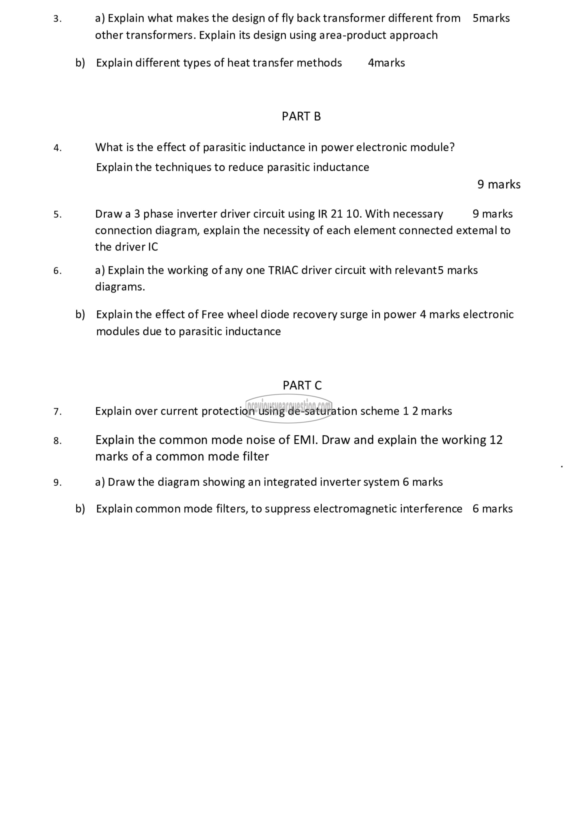 Question Paper - Design Principles of power converters-2