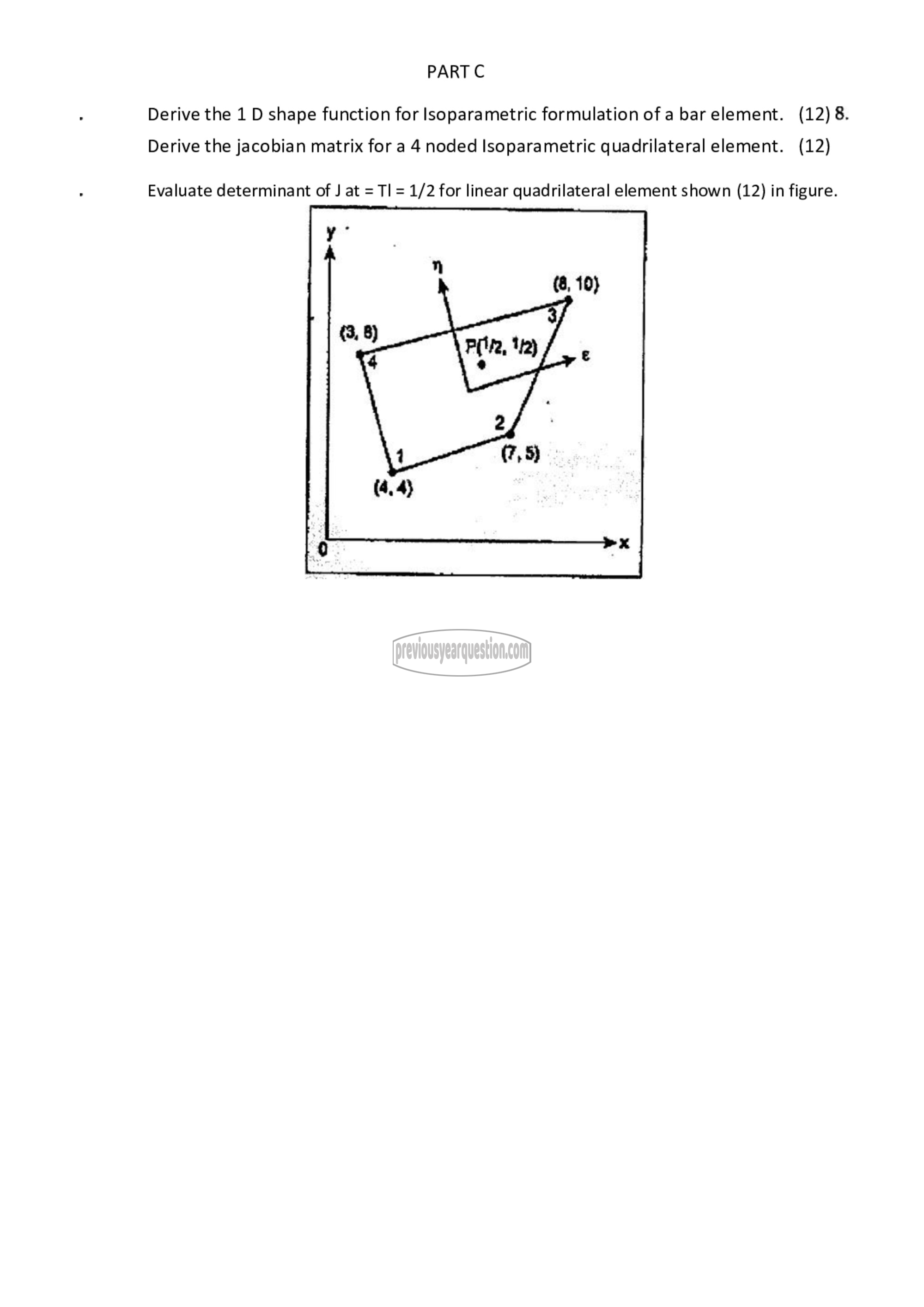 Question Paper - Finite Element Method-2