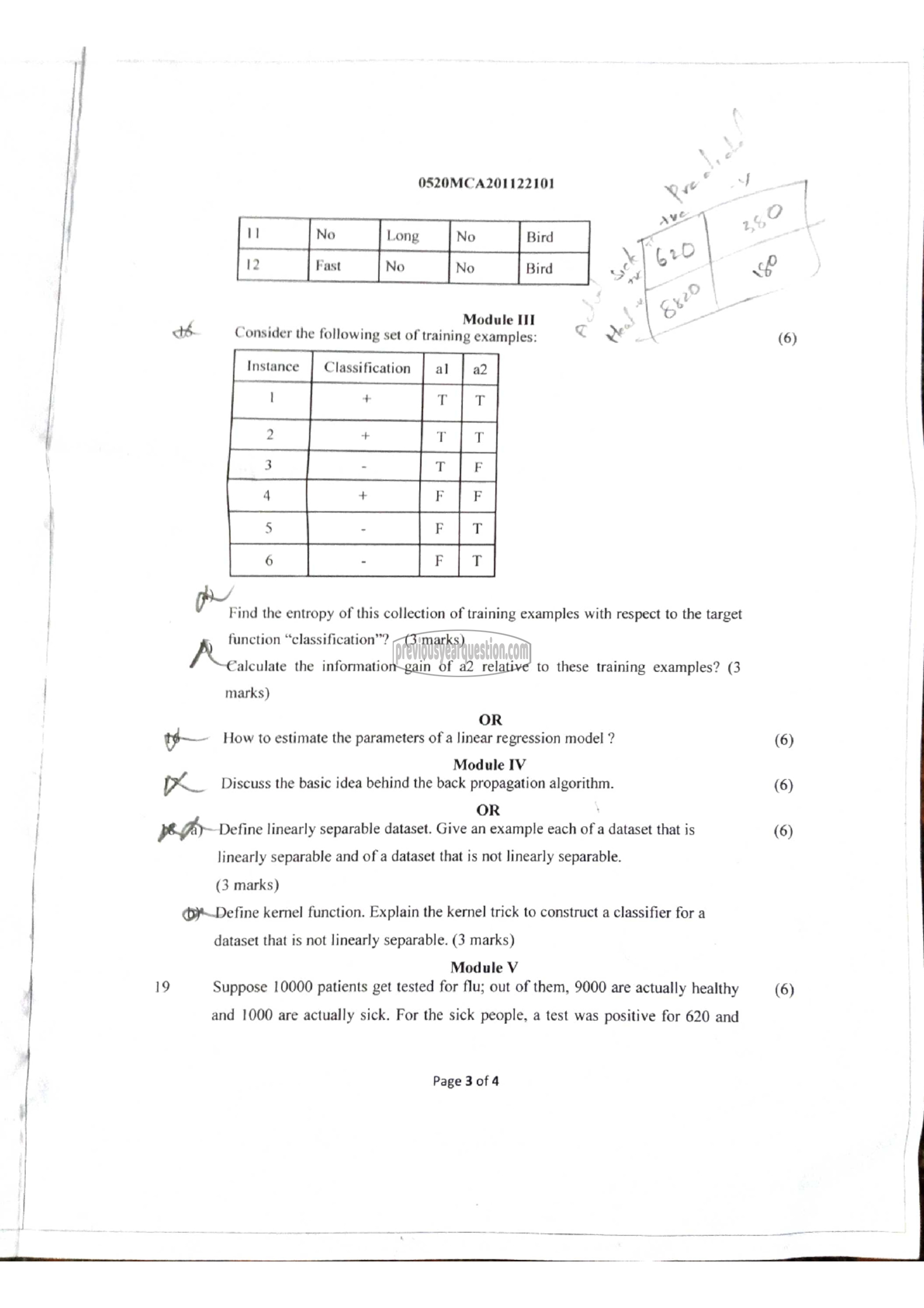 Question Paper - Data Science & Machine Learning-3