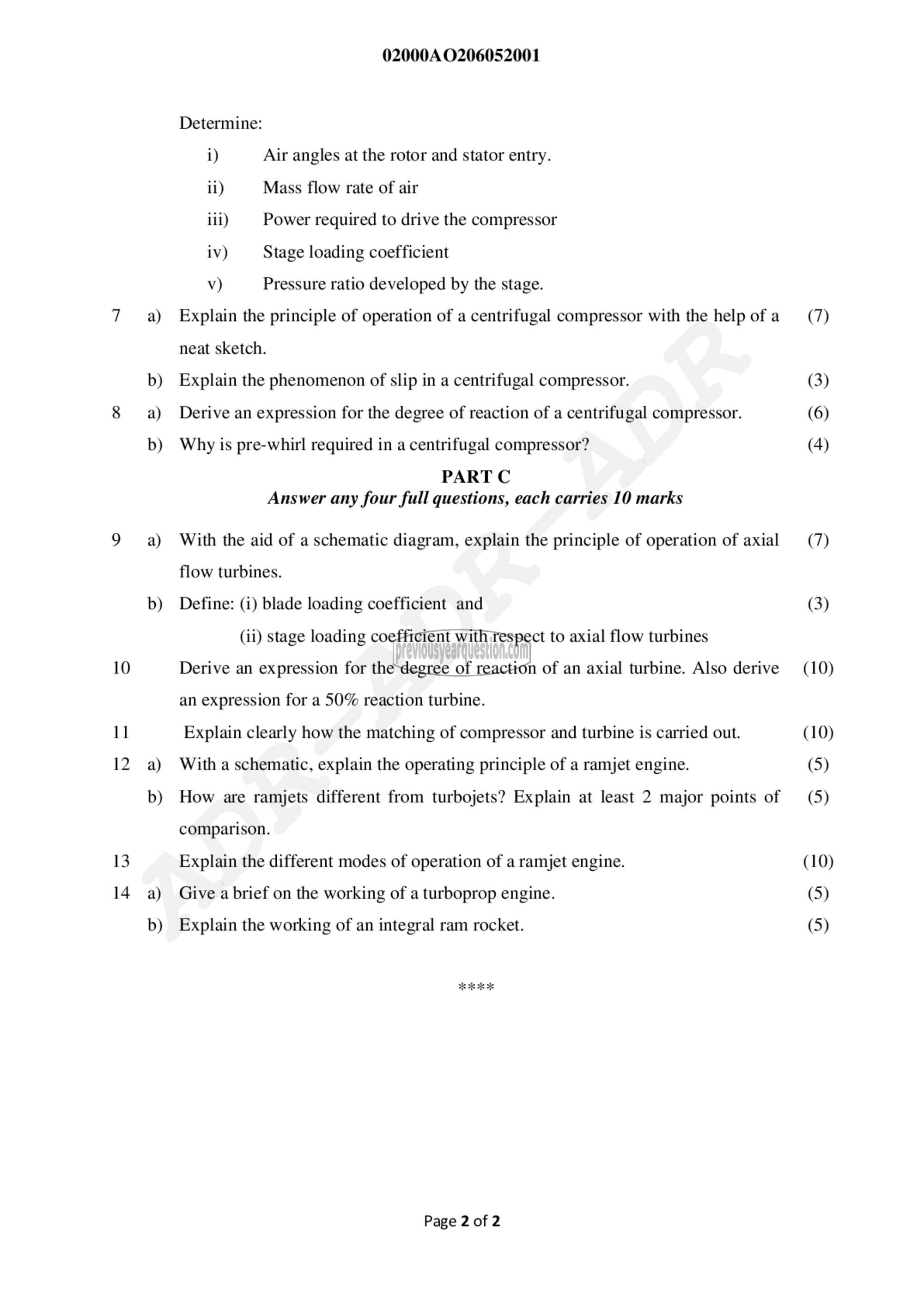 Question Paper - Propulsion-I-2