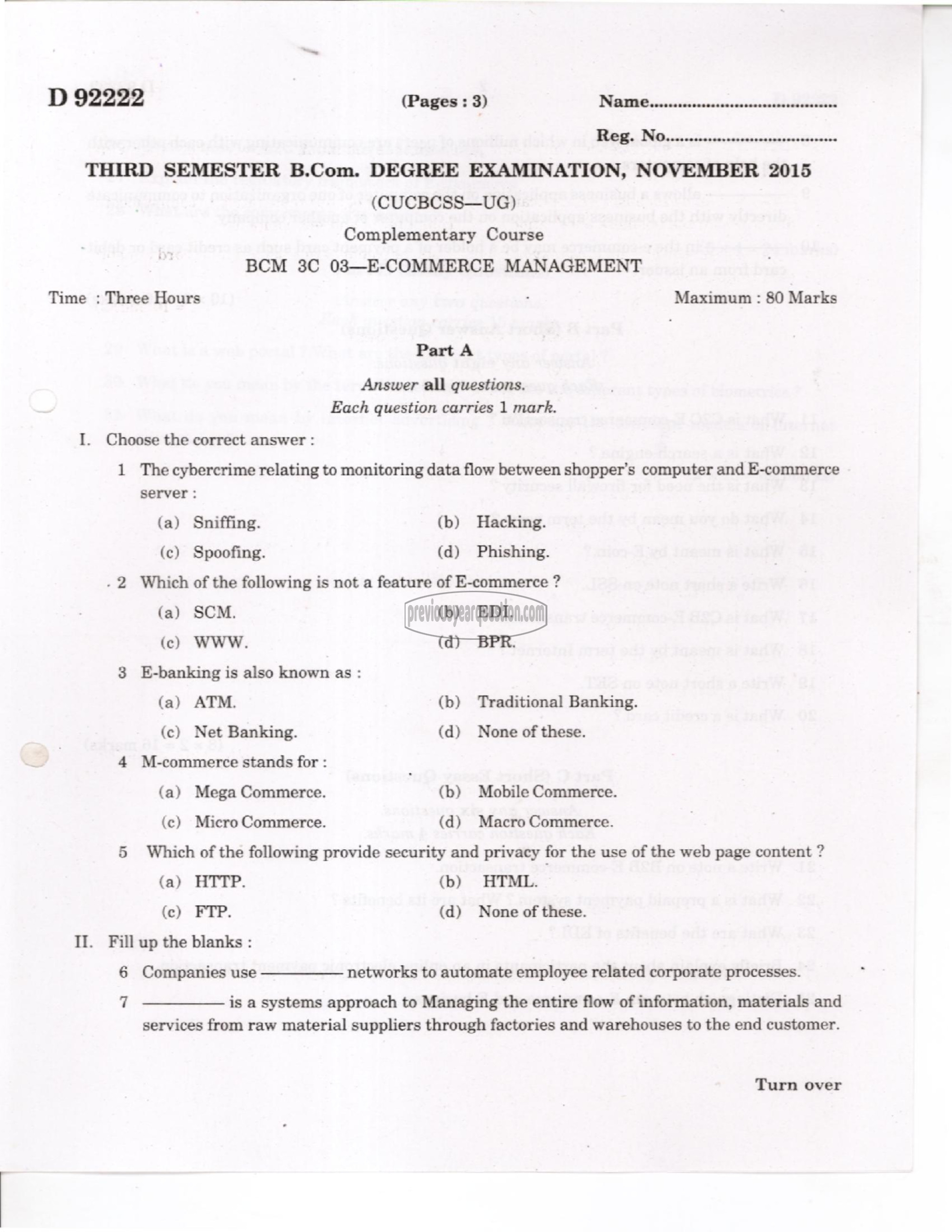 Question Paper - Human Resource Management-1