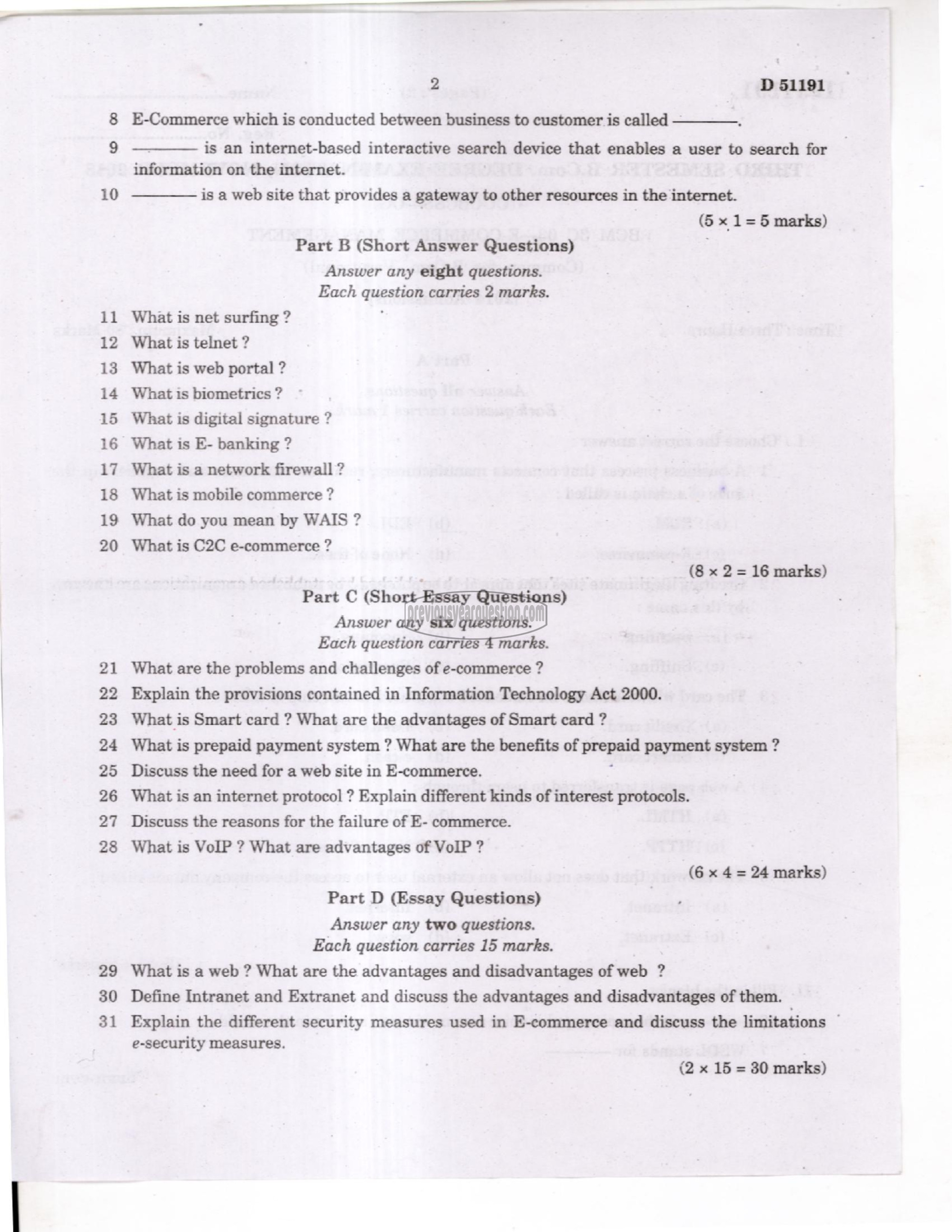 Question Paper - Human Resource Management-2