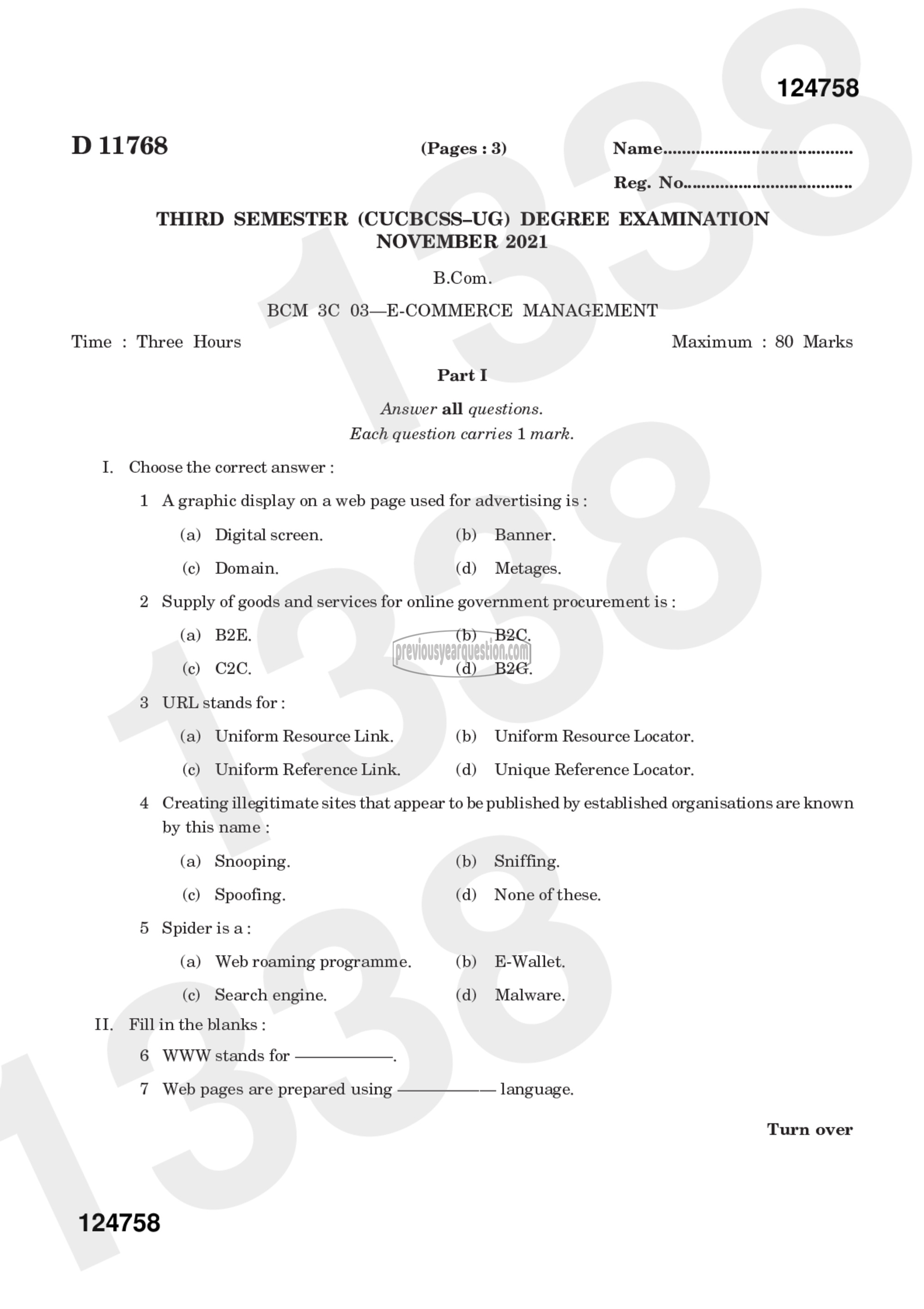 Question Paper - Human Resource Management-1