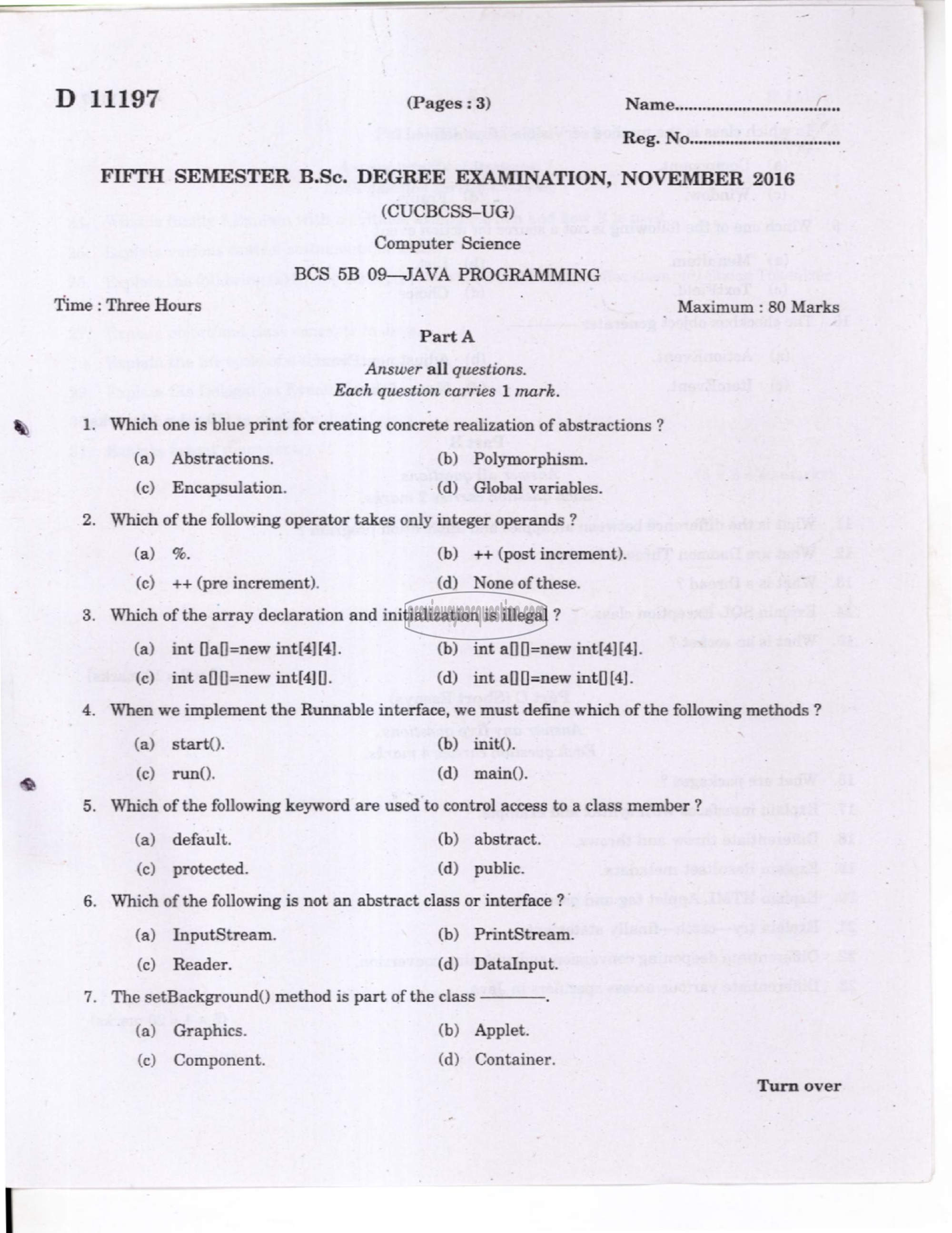 Question Paper - Web Programming Using PHP-1