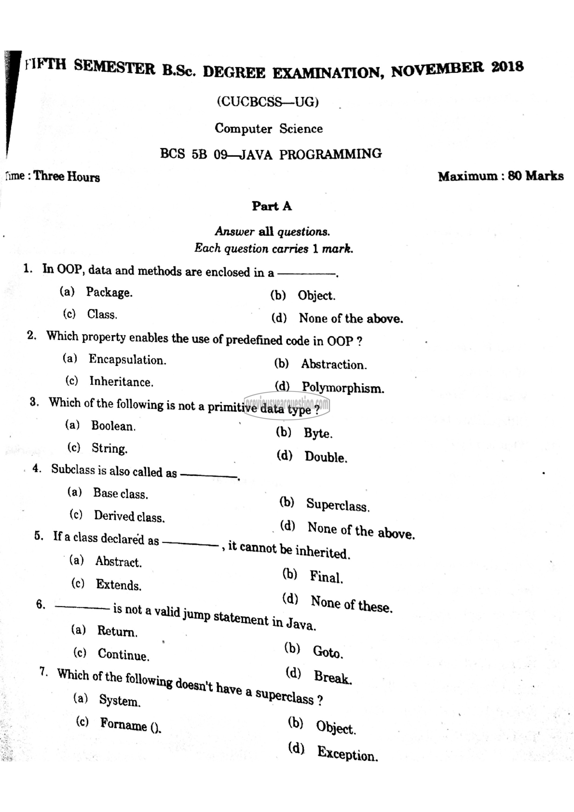 Question Paper - Web Programming Using PHP-1