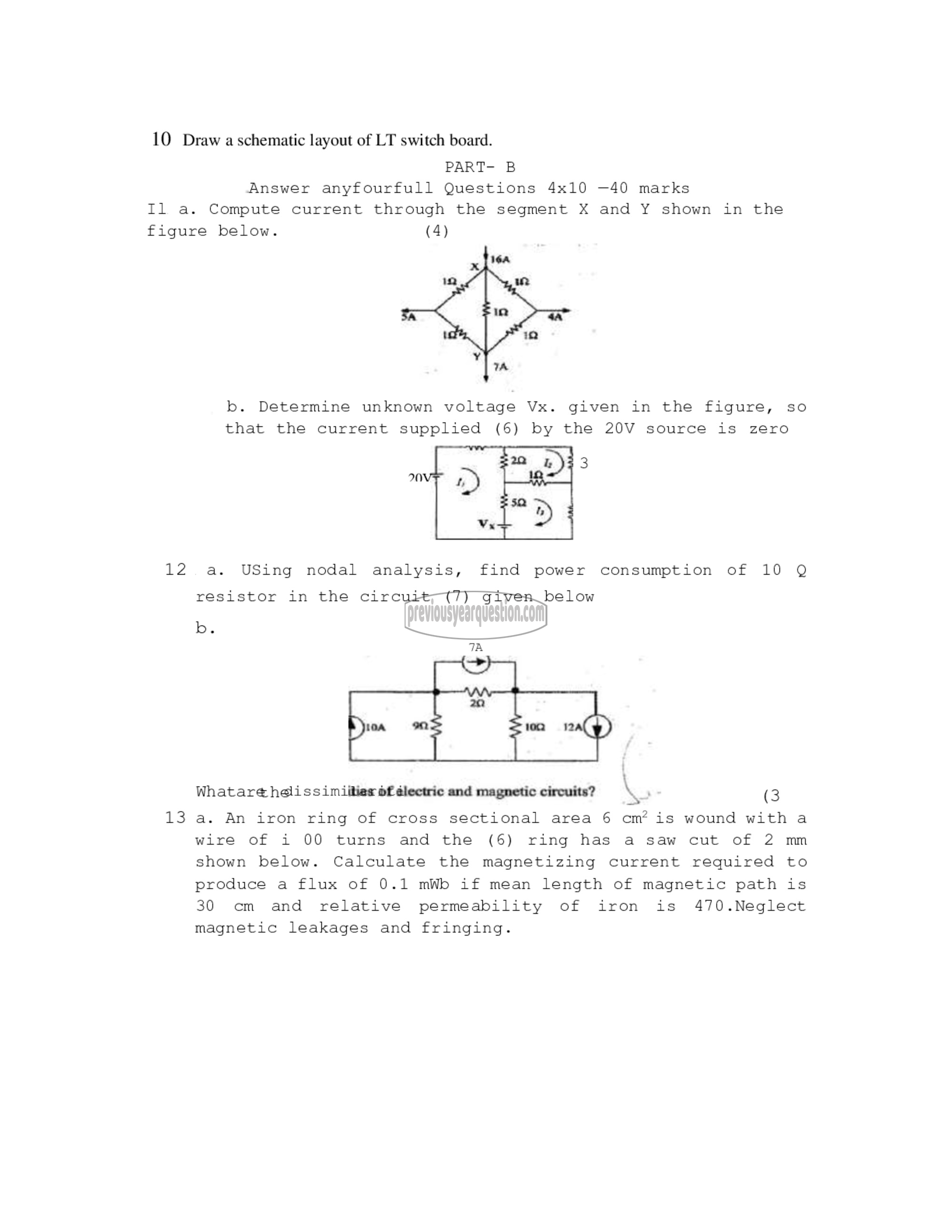 Question Paper - INTRODUCTION TO ELECTRICAL ENGINEERING-2