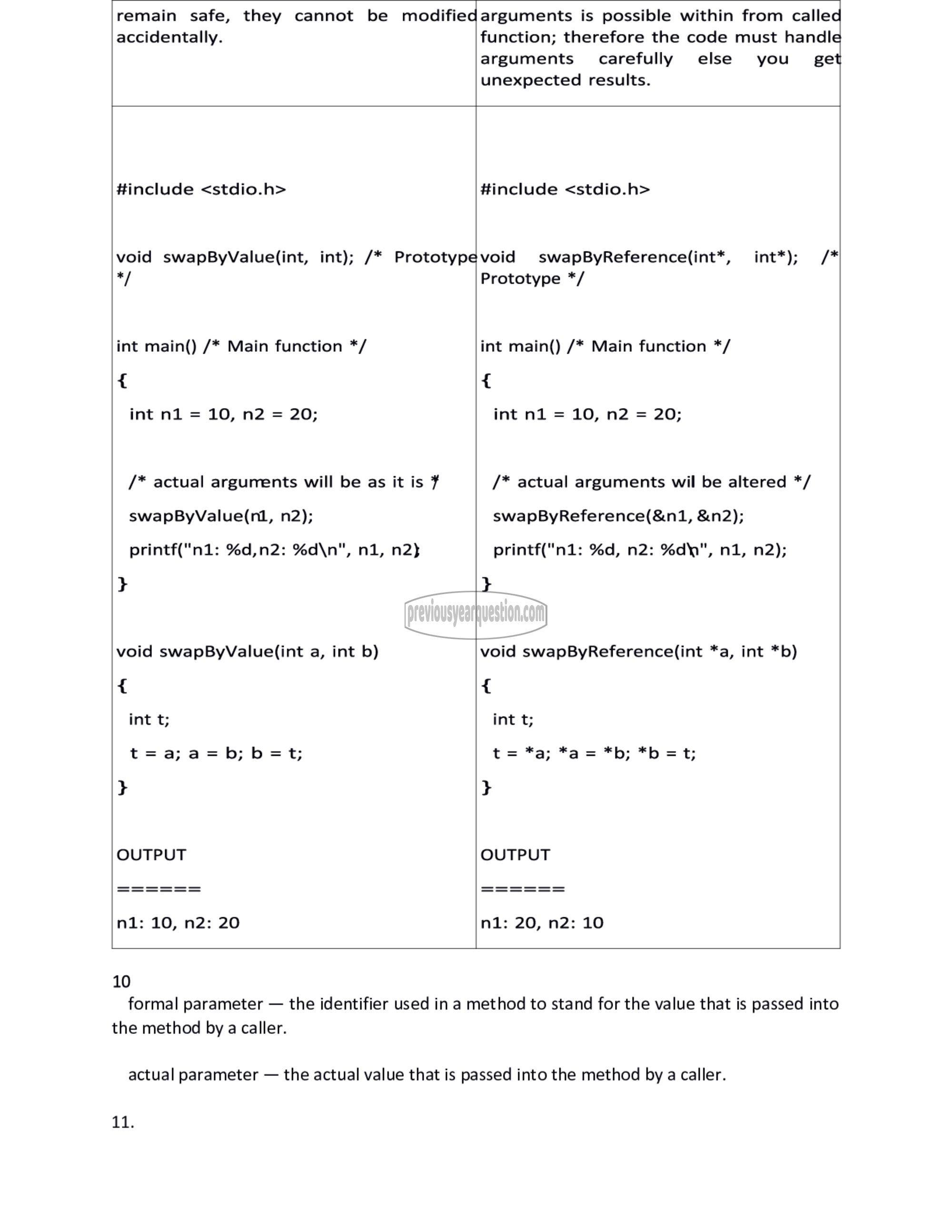 Question Paper - Computer Programming-10