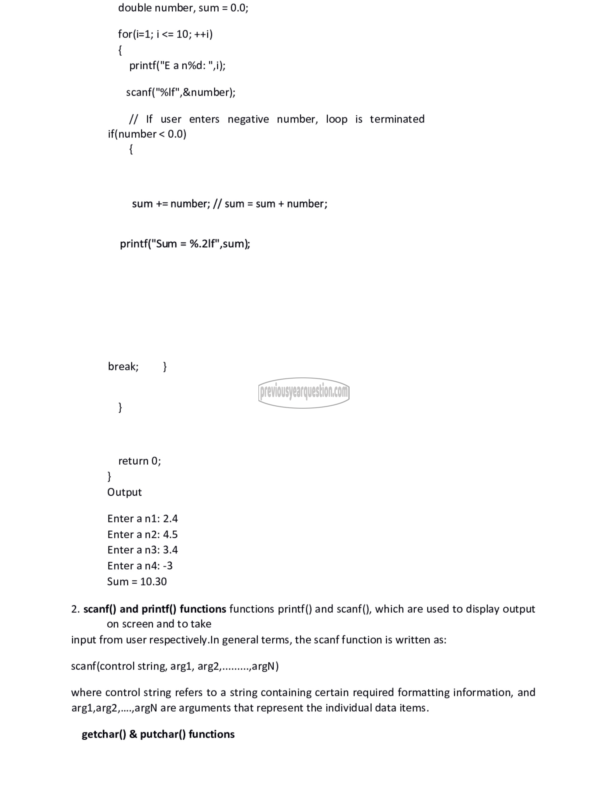 Question Paper - Computer Programming-4