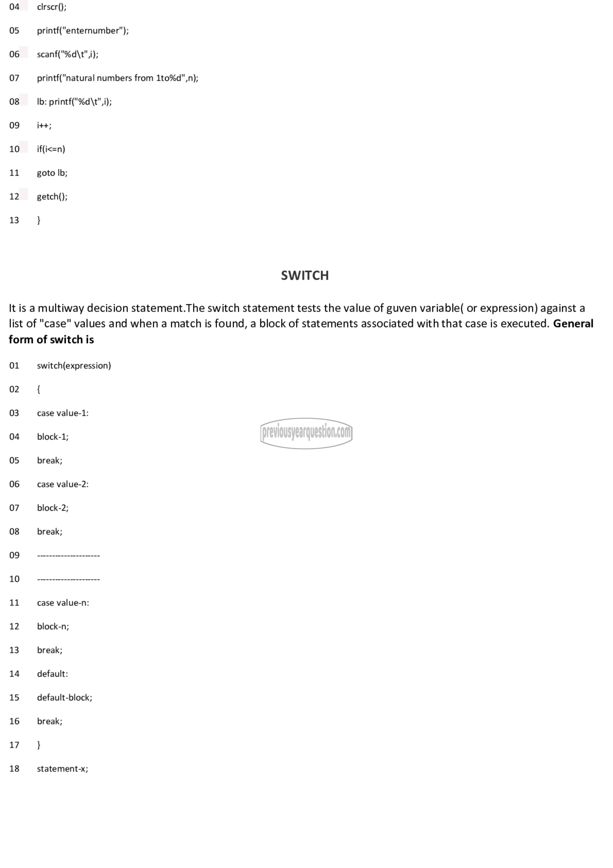 Question Paper - Computer Programming-16