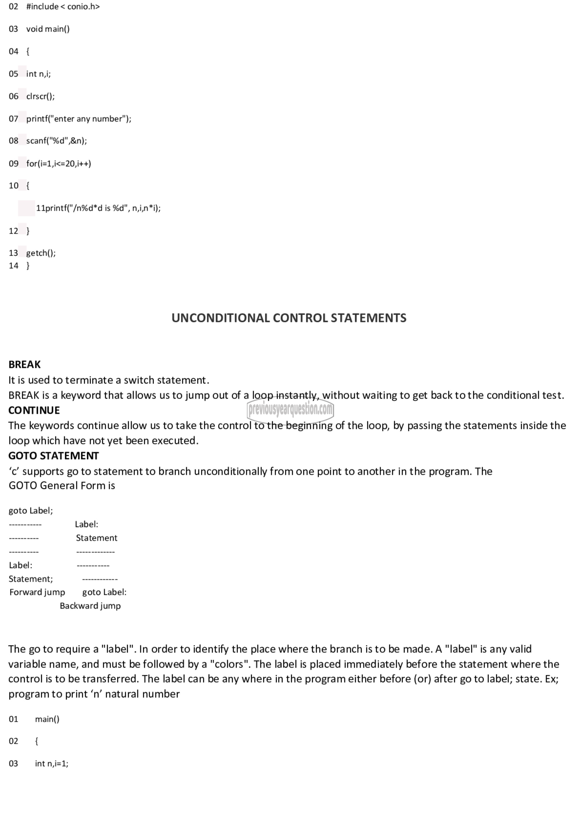 Question Paper - Computer Programming-15