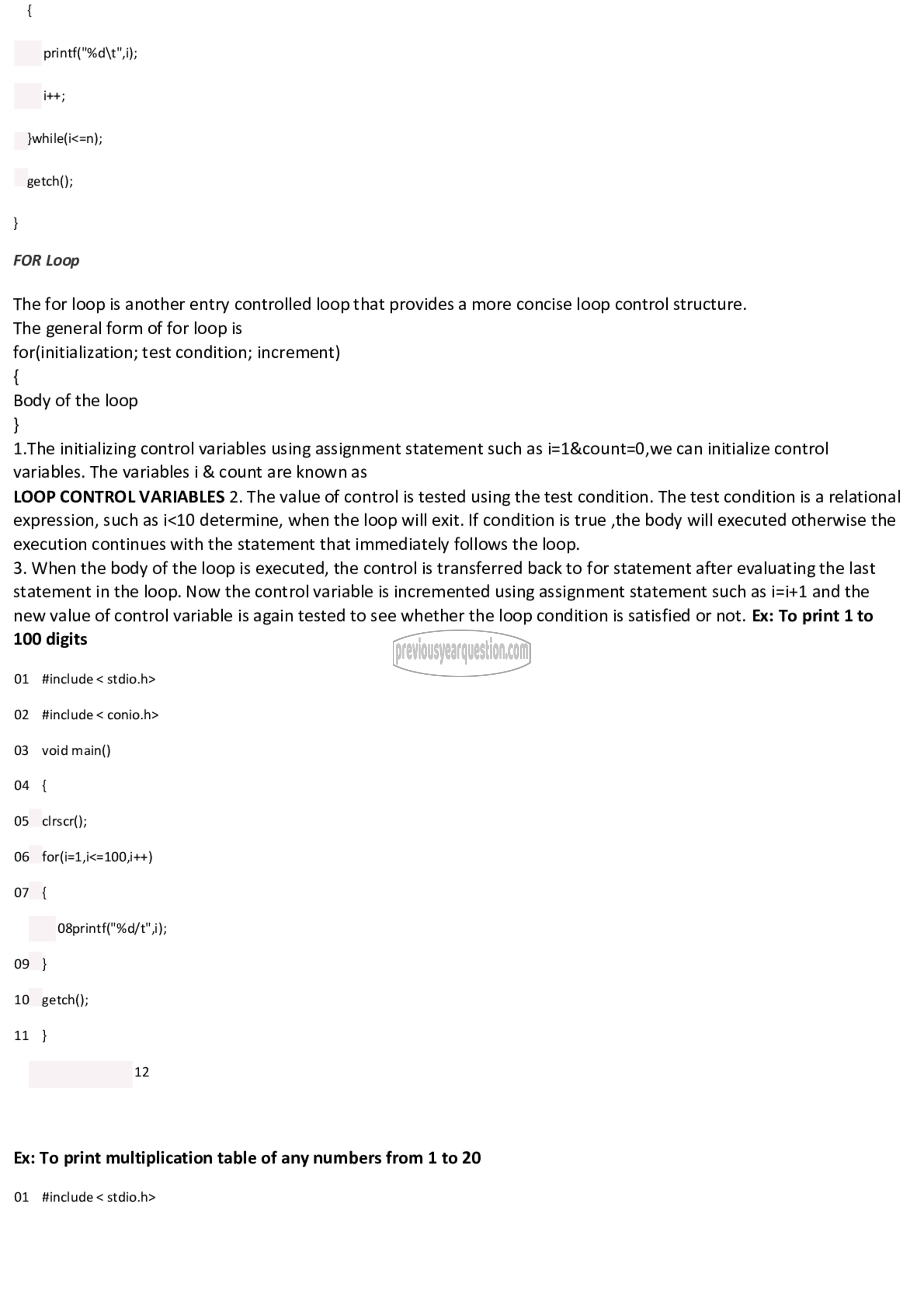 Question Paper - Computer Programming-14