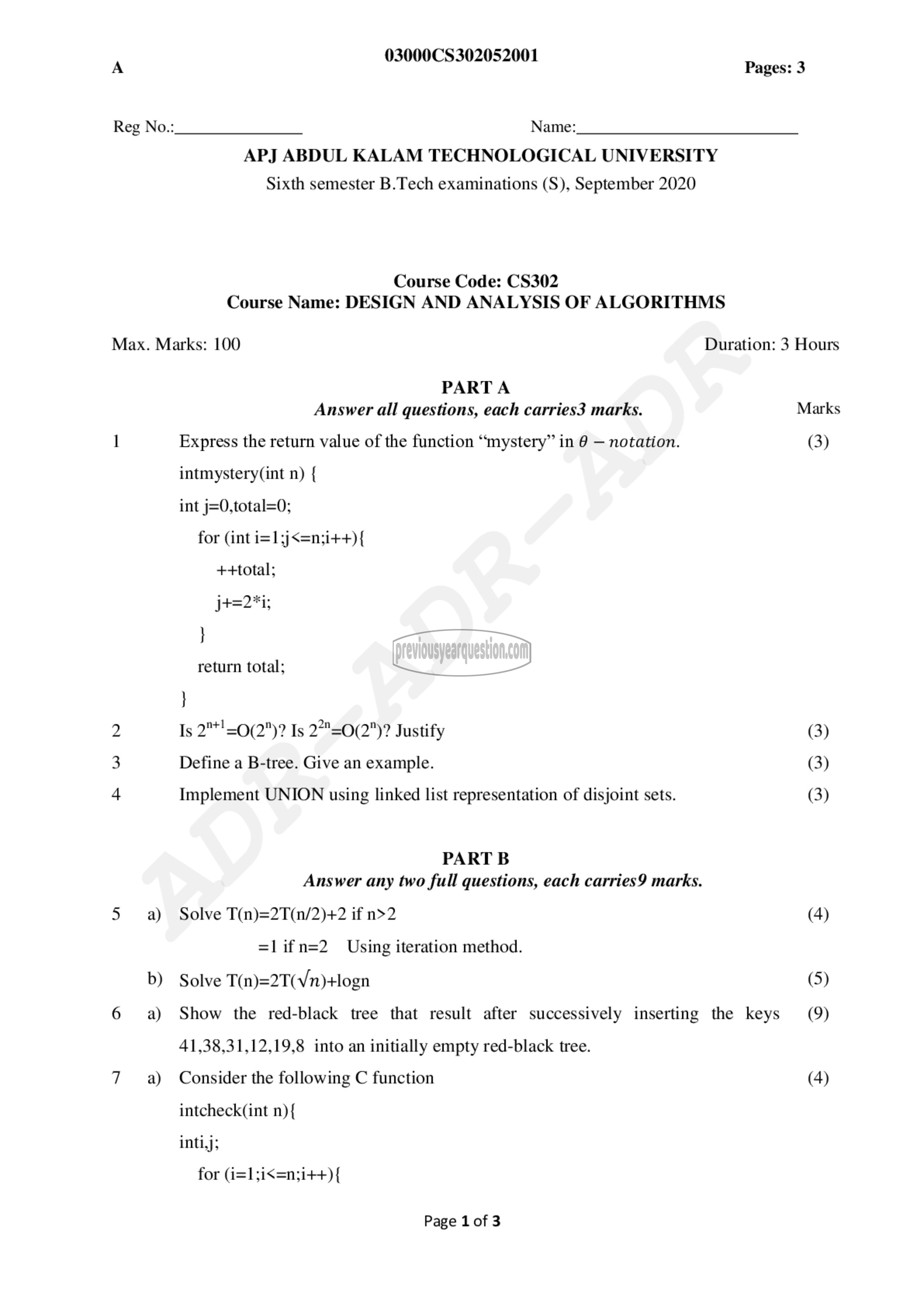 Question Paper - S369-1