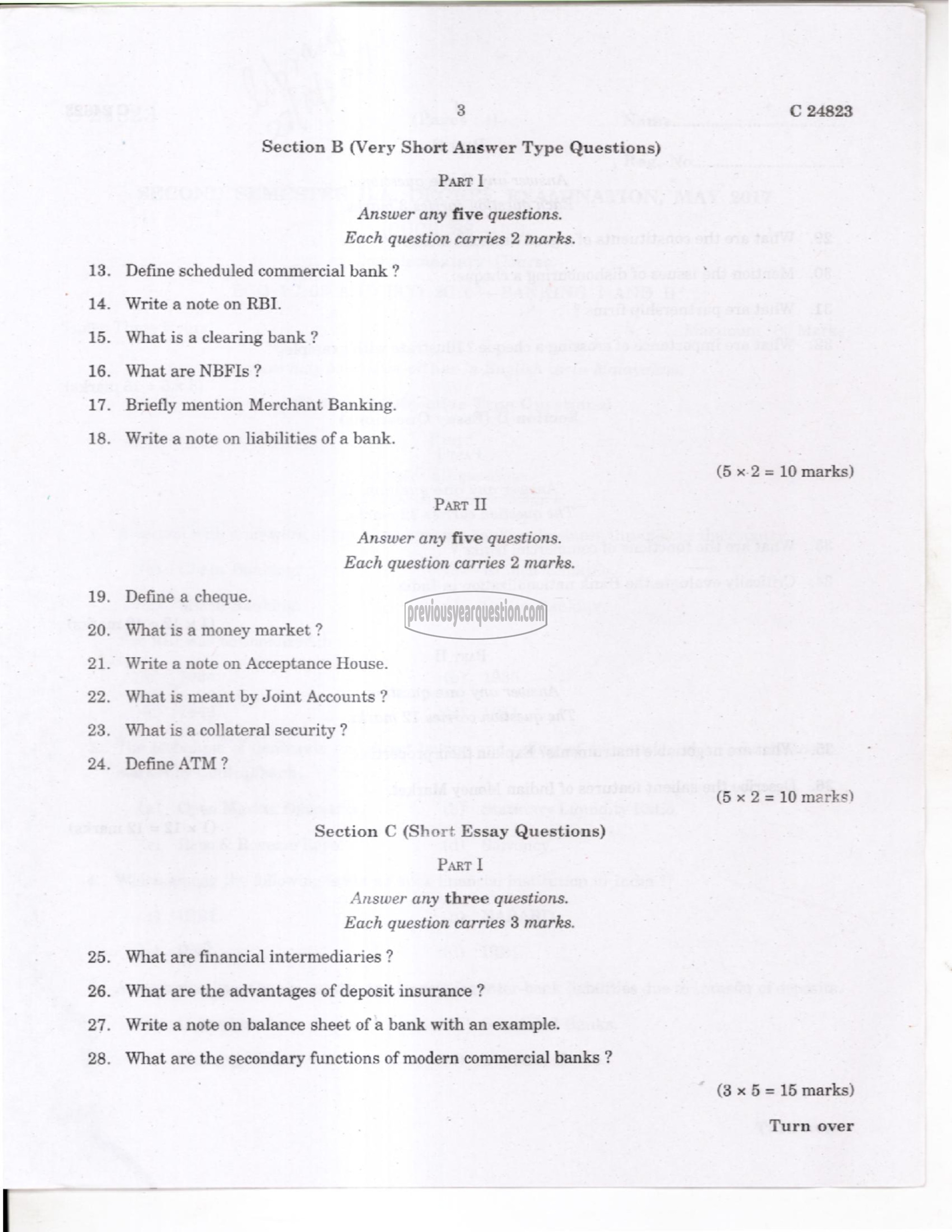 Question Paper - Mathematics for Economics-3