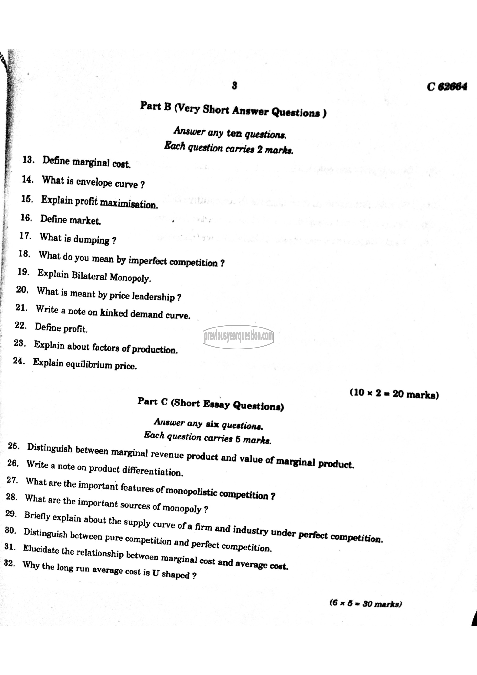 Question Paper - Macroeconomics I-2