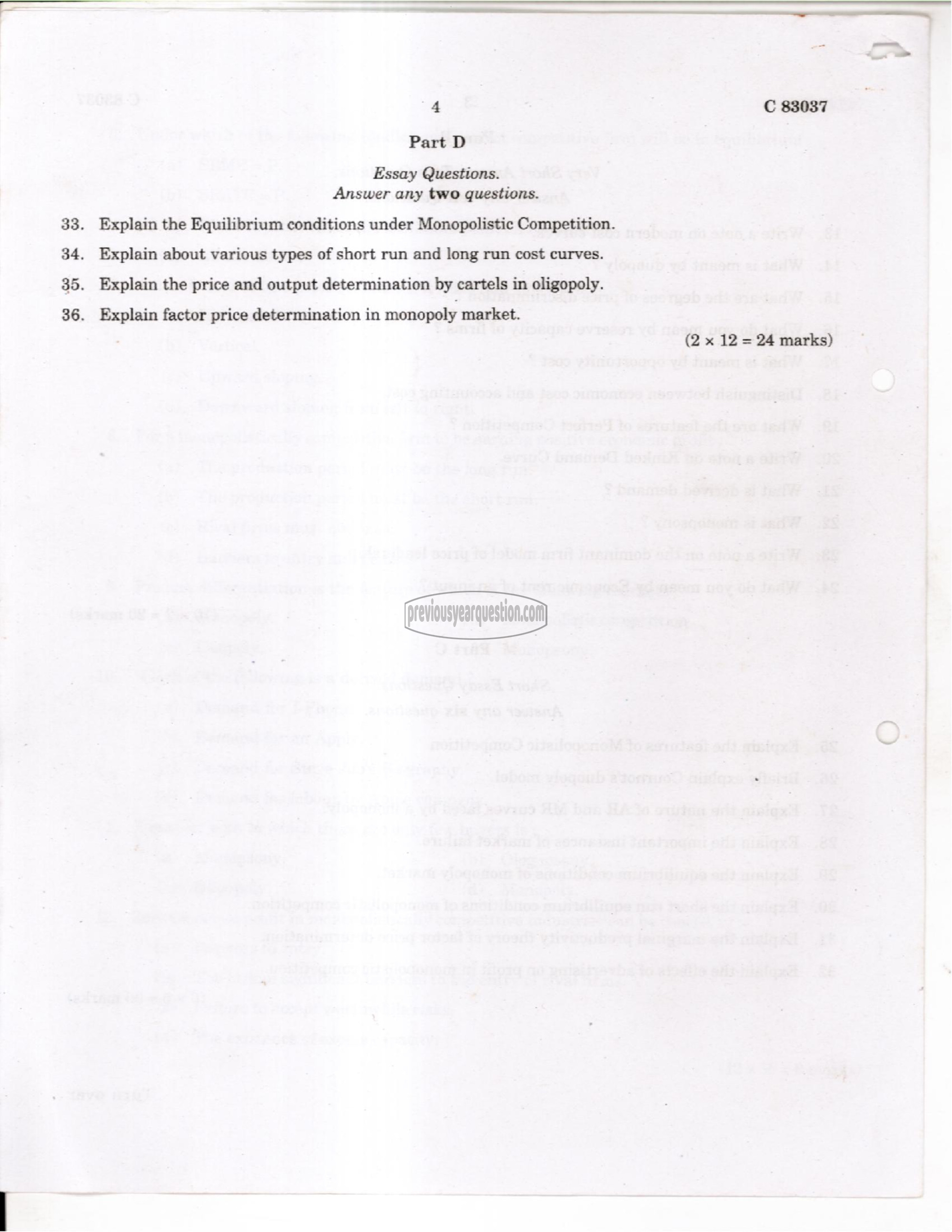 Question Paper - Macroeconomics I-4