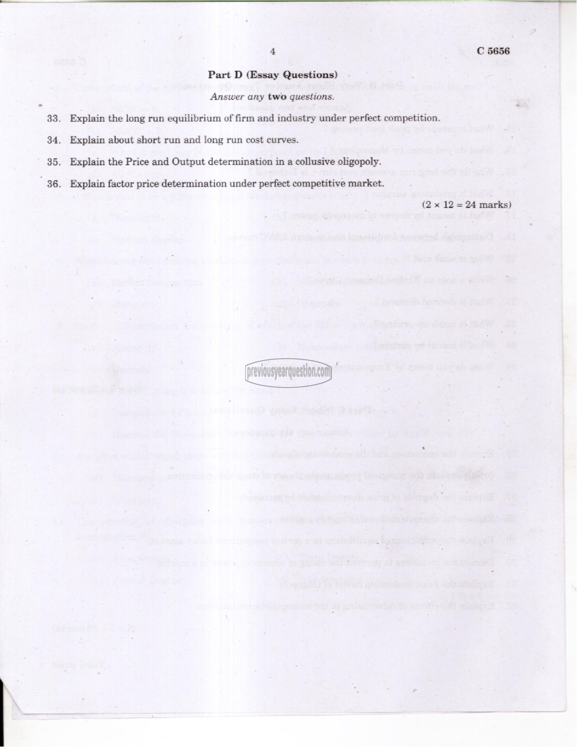 Question Paper - Macroeconomics I-4