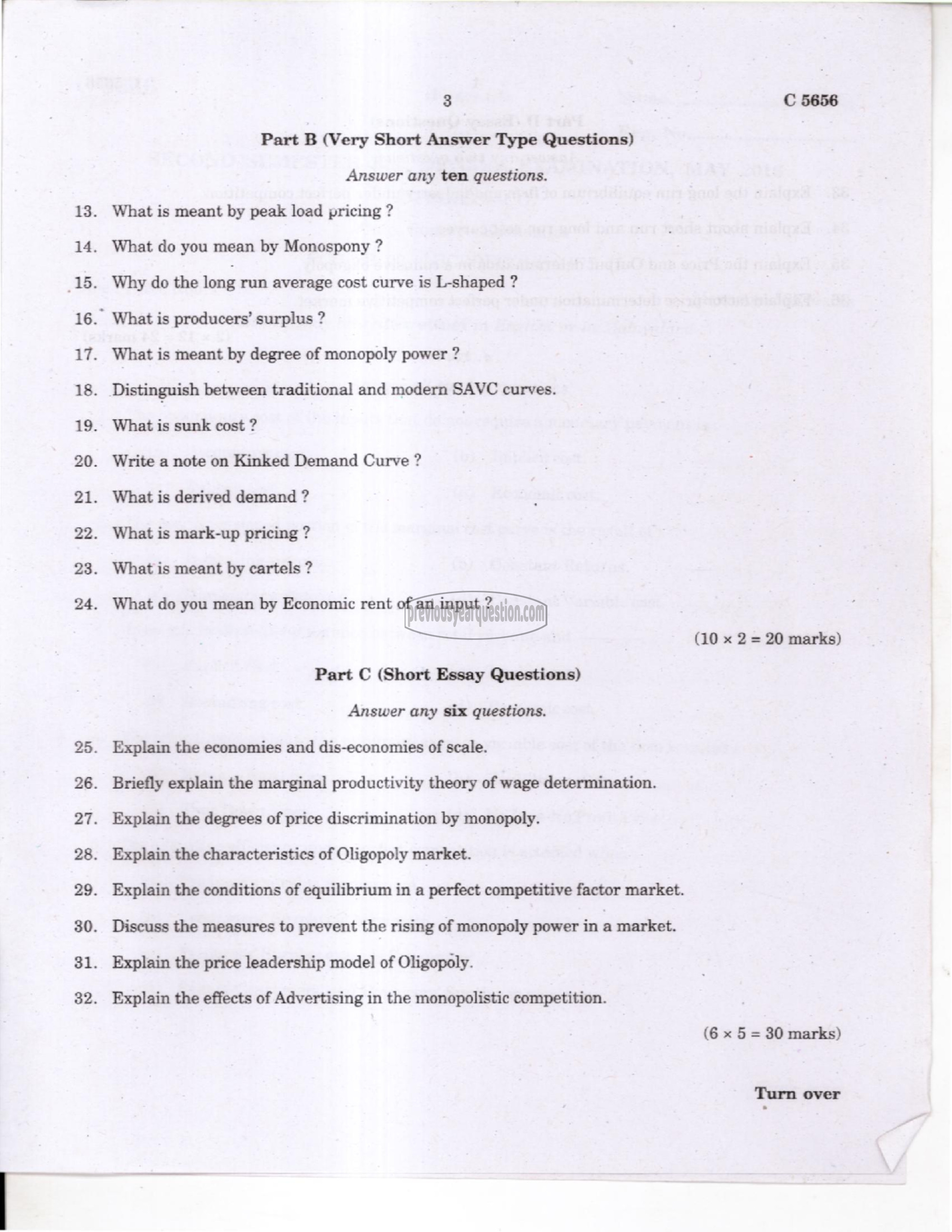 Question Paper - Macroeconomics I-3