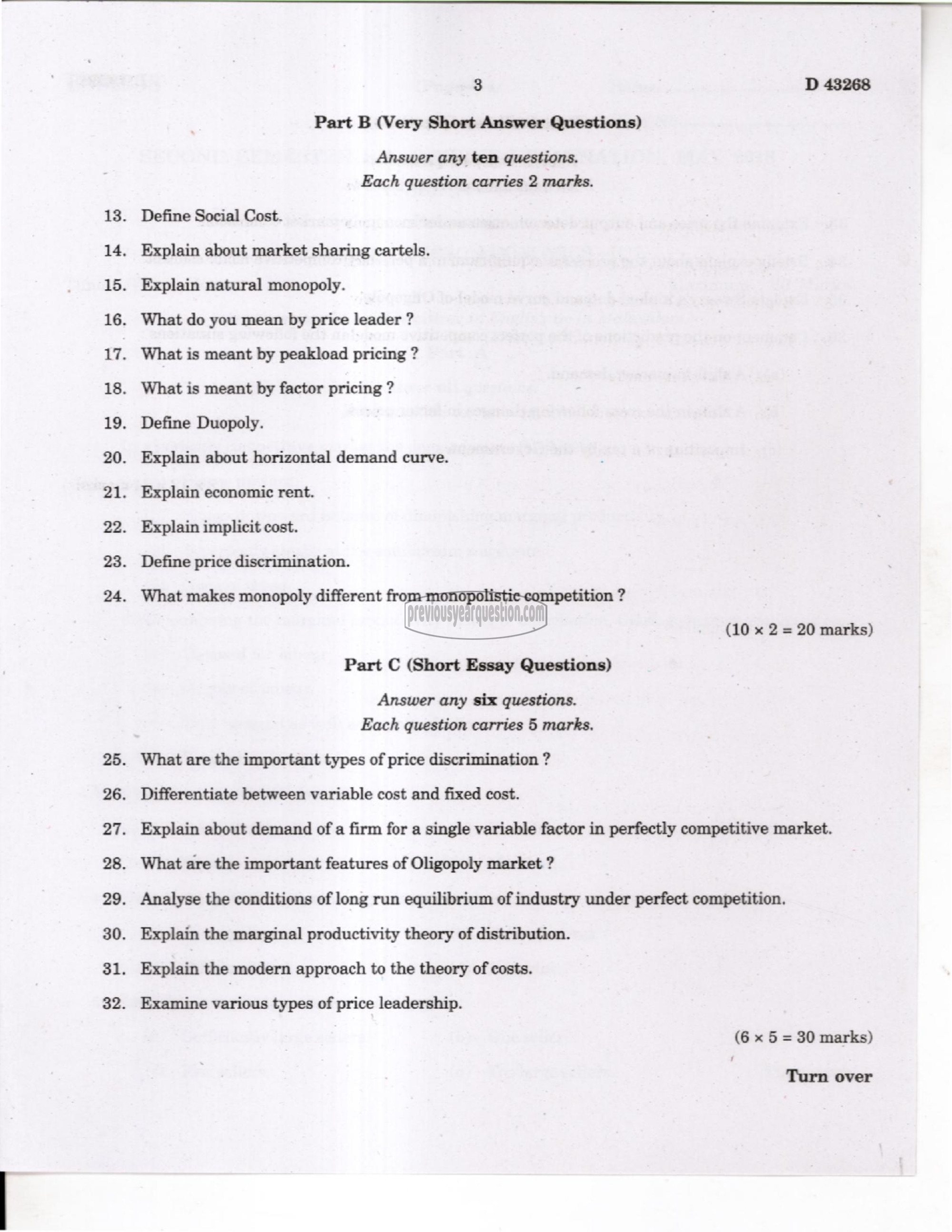 Question Paper - Macroeconomics I-3