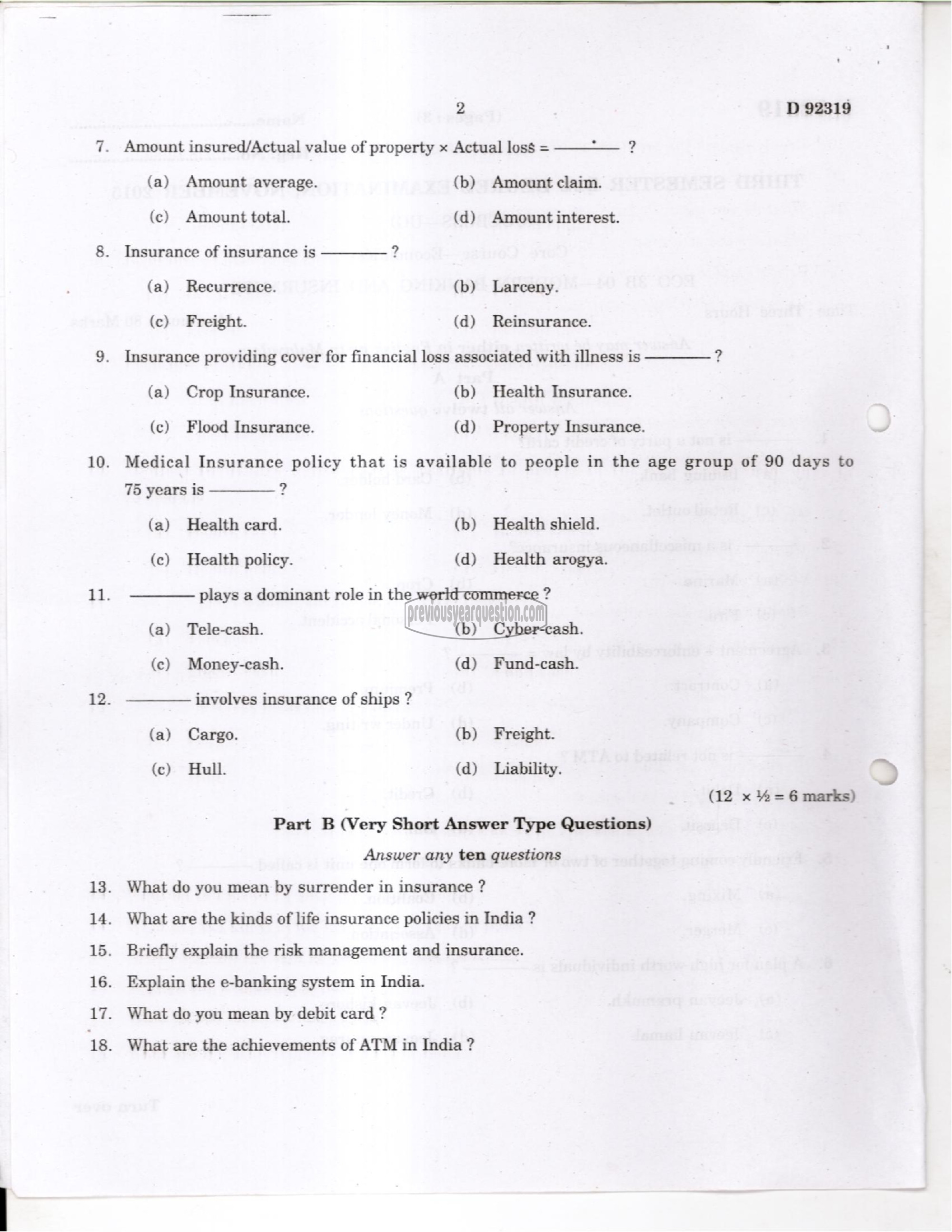 Question Paper - Microeconomics II-2