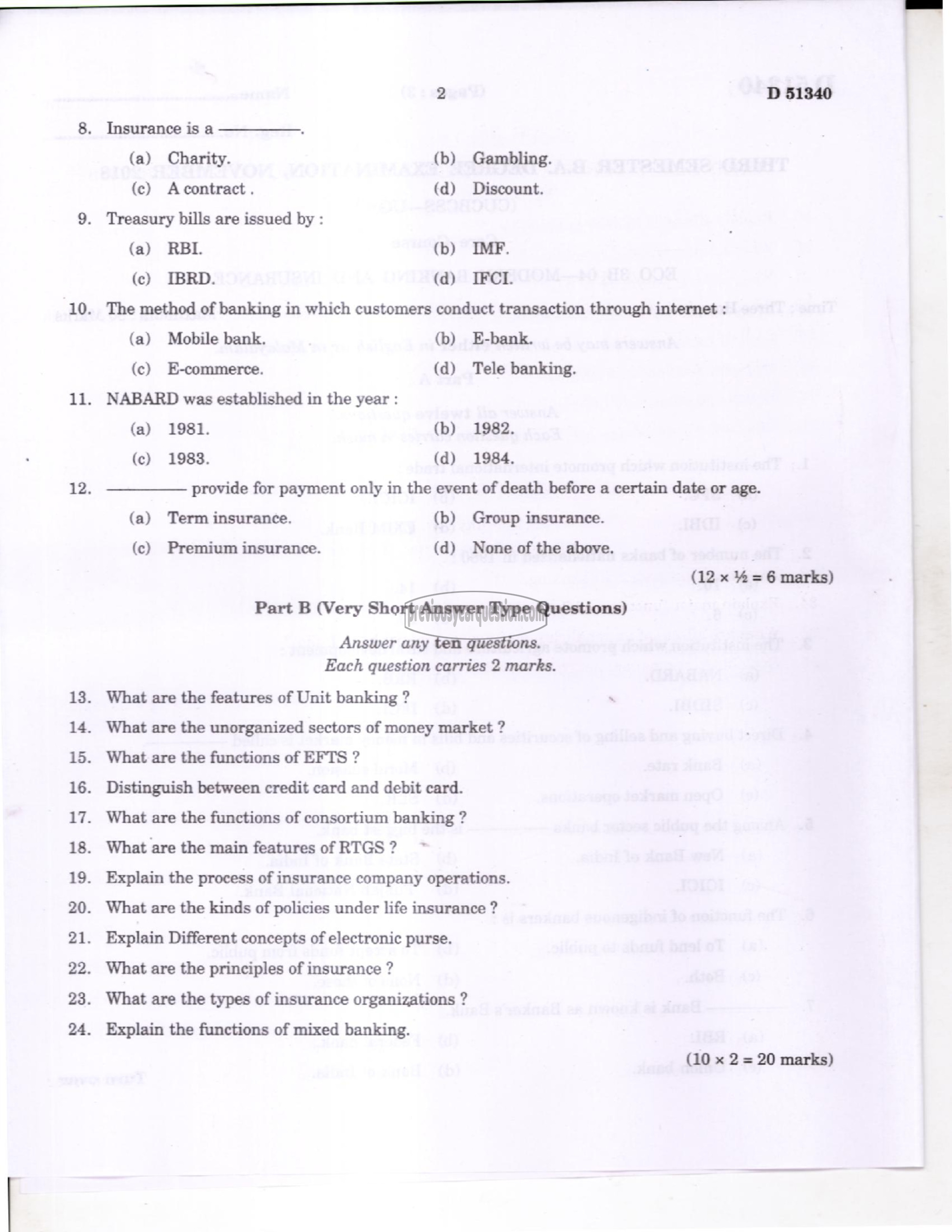 Question Paper - Microeconomics II-2