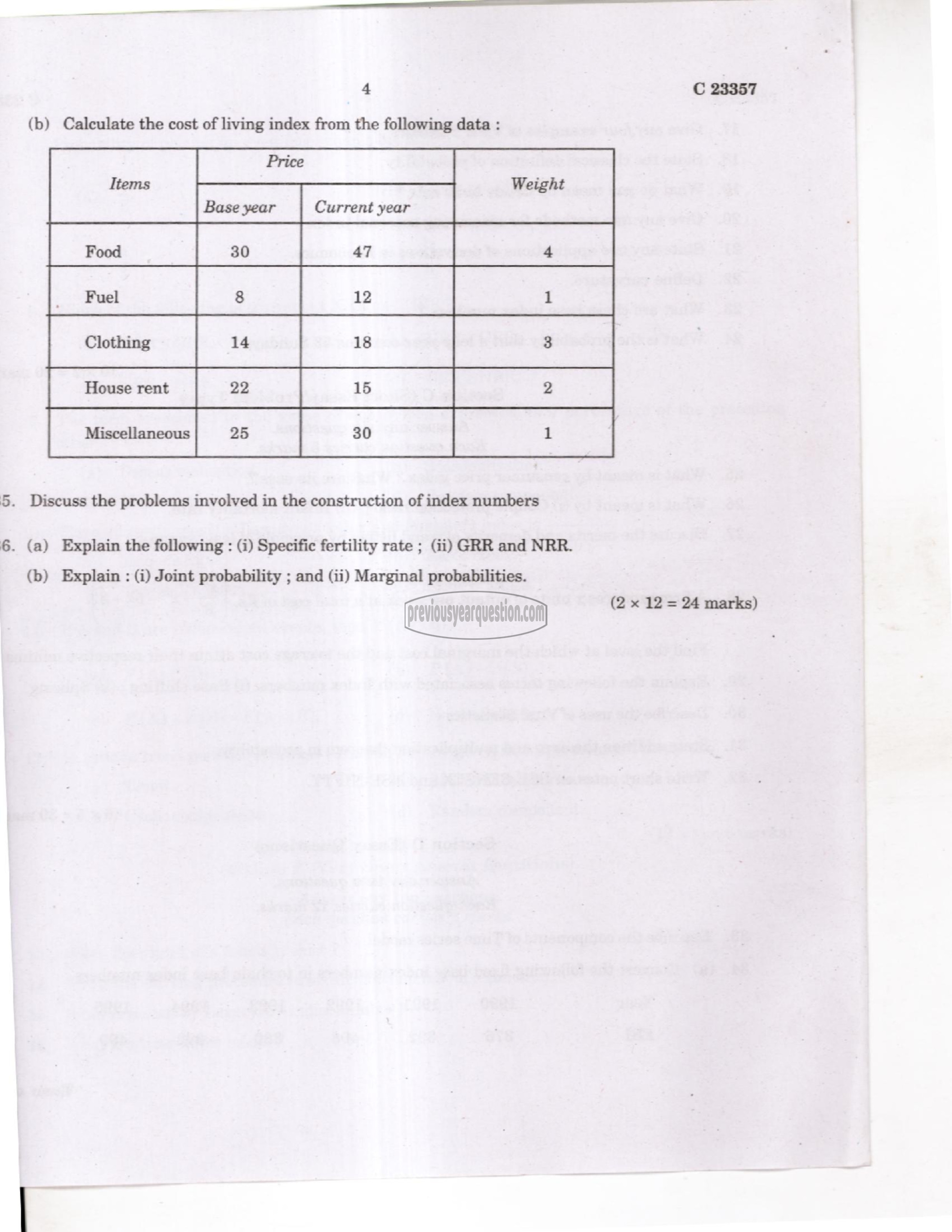 Question Paper - Quantitative Methods for Economic Analysis II-4