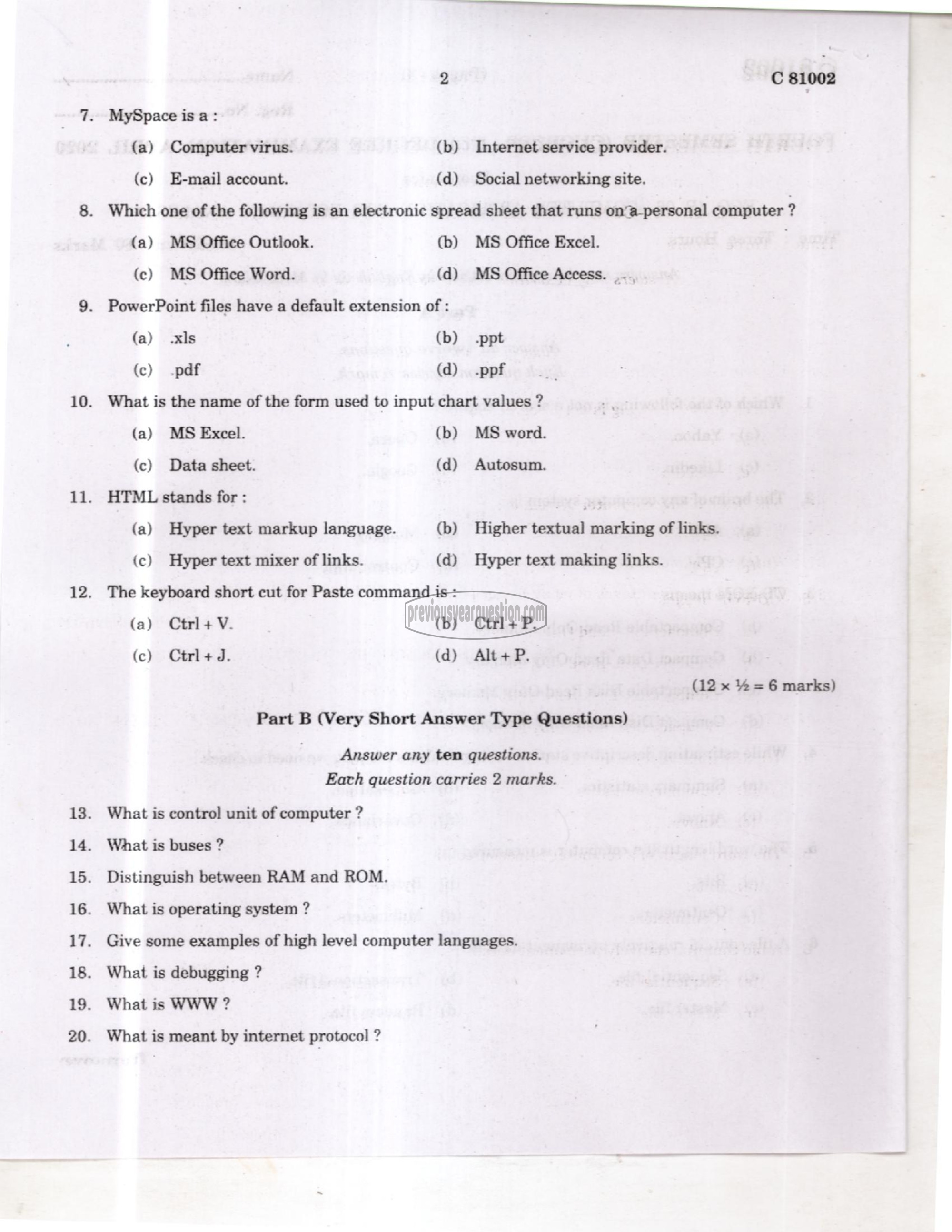 Question Paper - Macroeconomics II-2