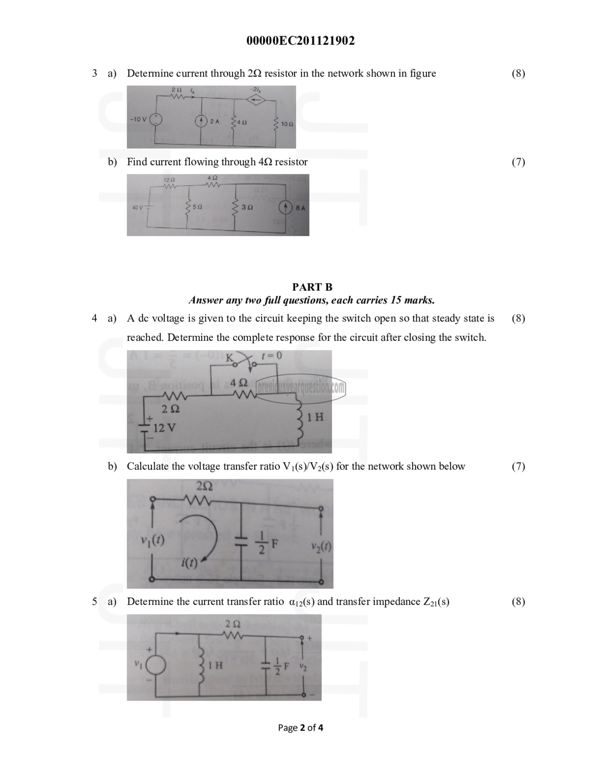 Question Paper - Network Theory-2