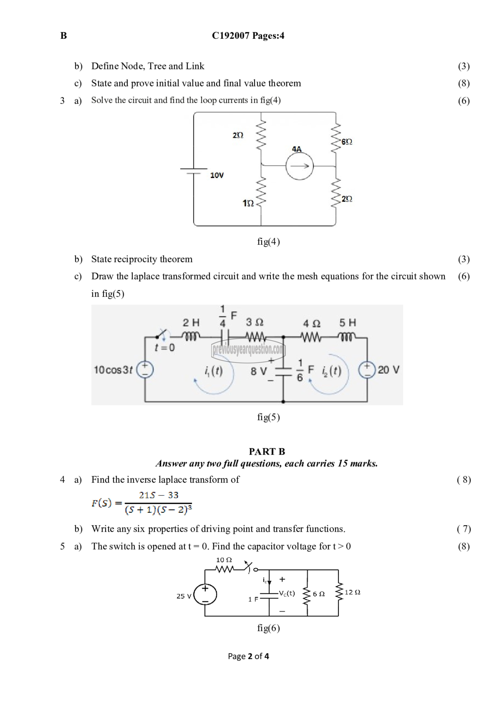 Question Paper - Network Theory-2