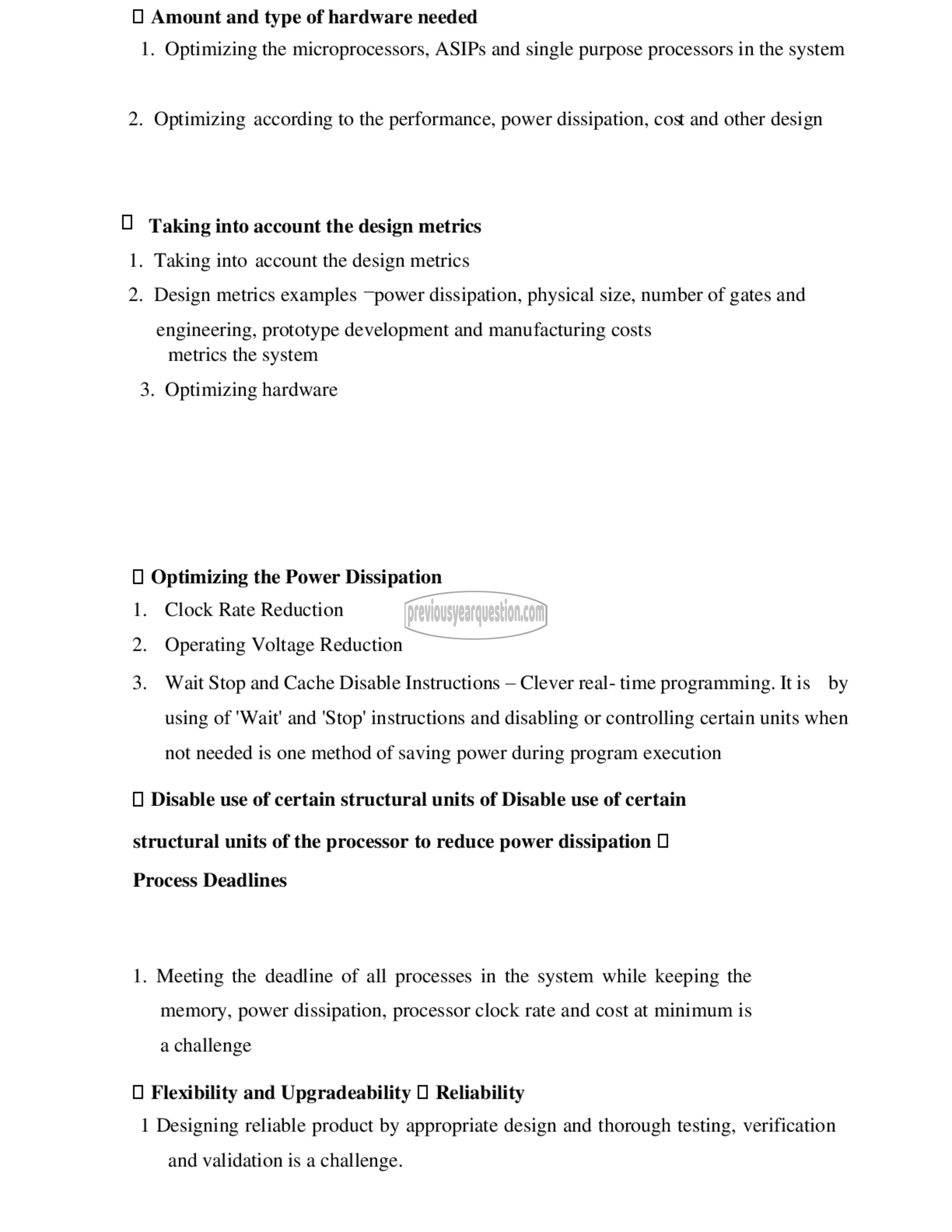 Question Paper - Embedded System-10