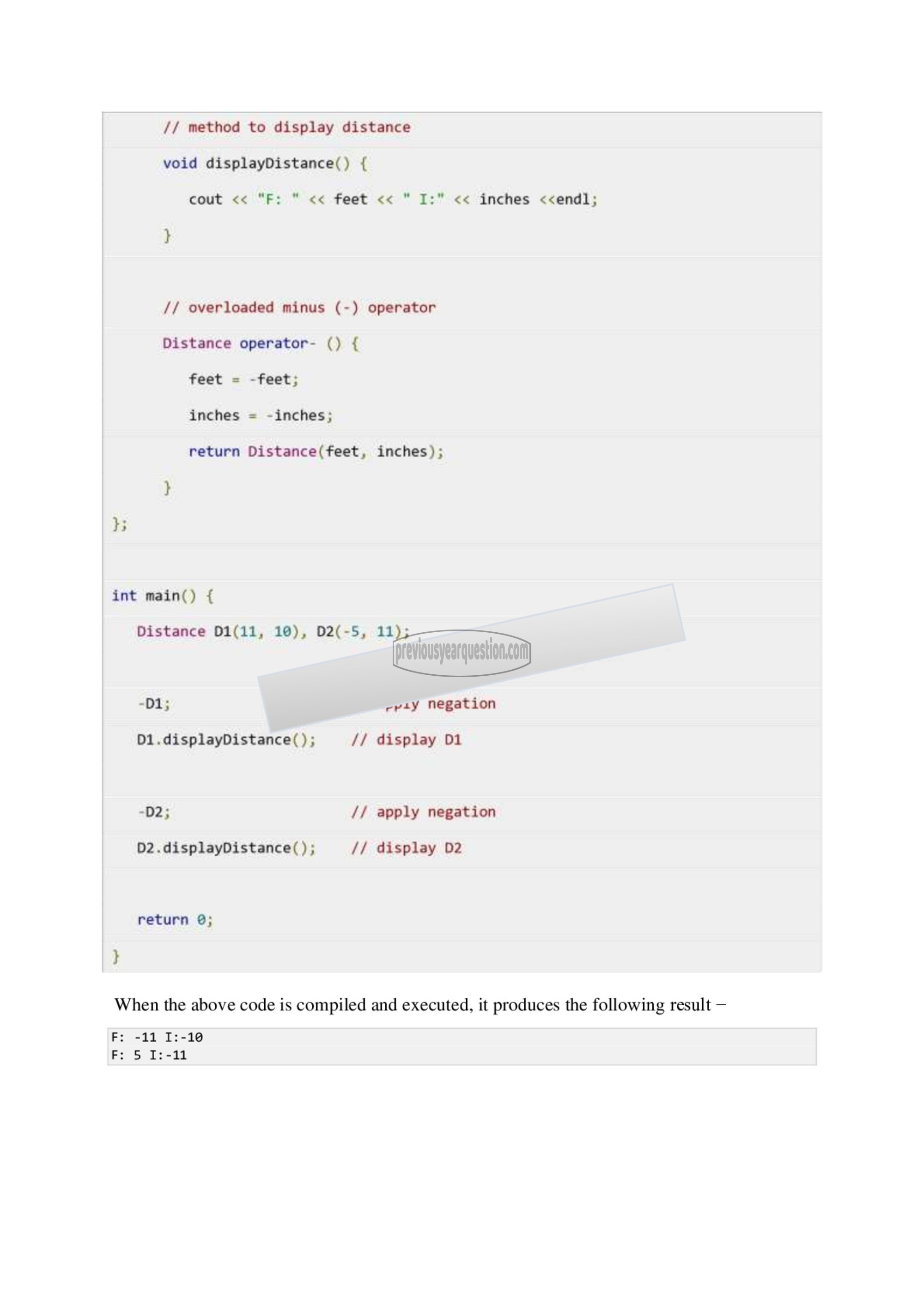 Question Paper - Object Oriented Programming-5