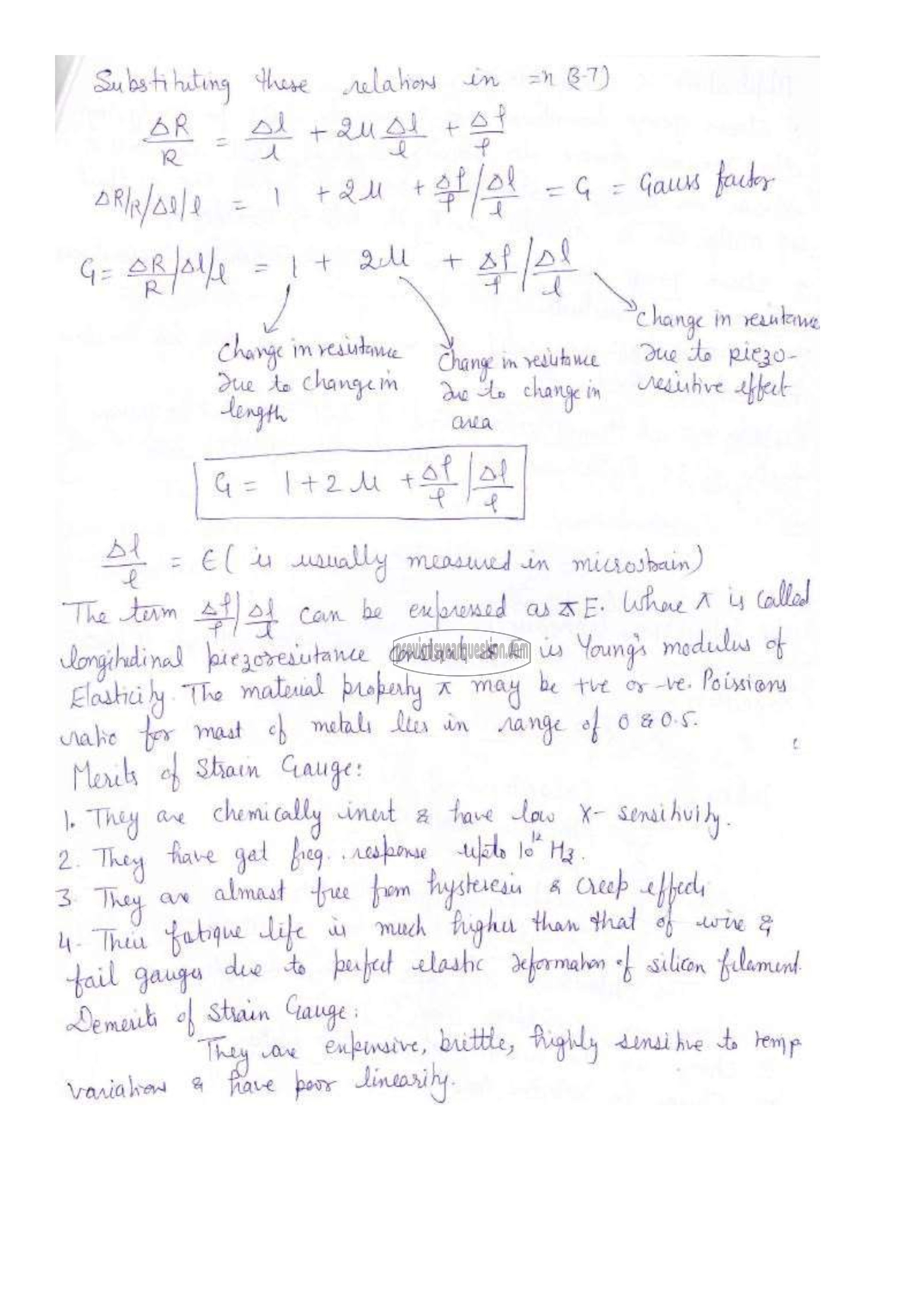 Question Paper - Measurements and Instrumentation-28