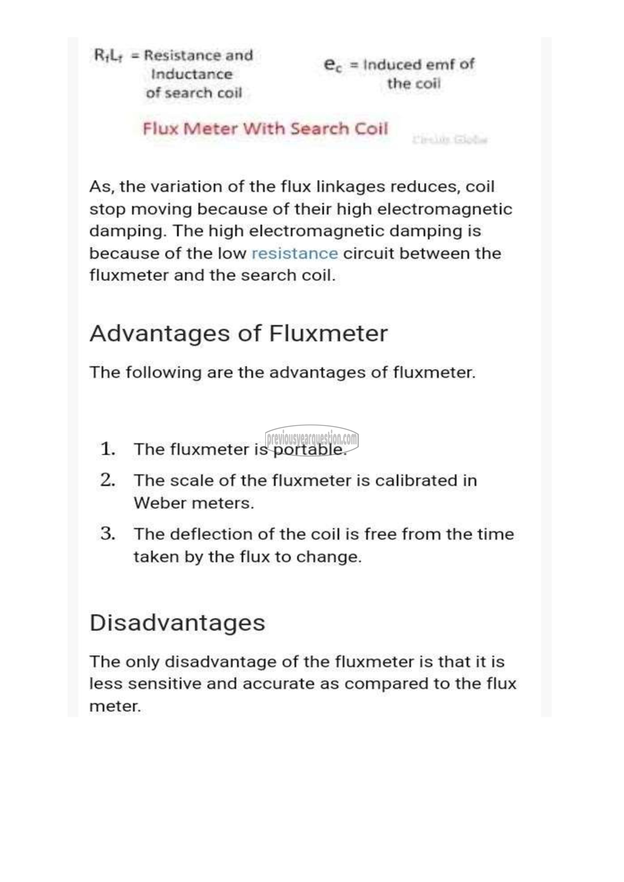 Question Paper - Measurements and Instrumentation-20