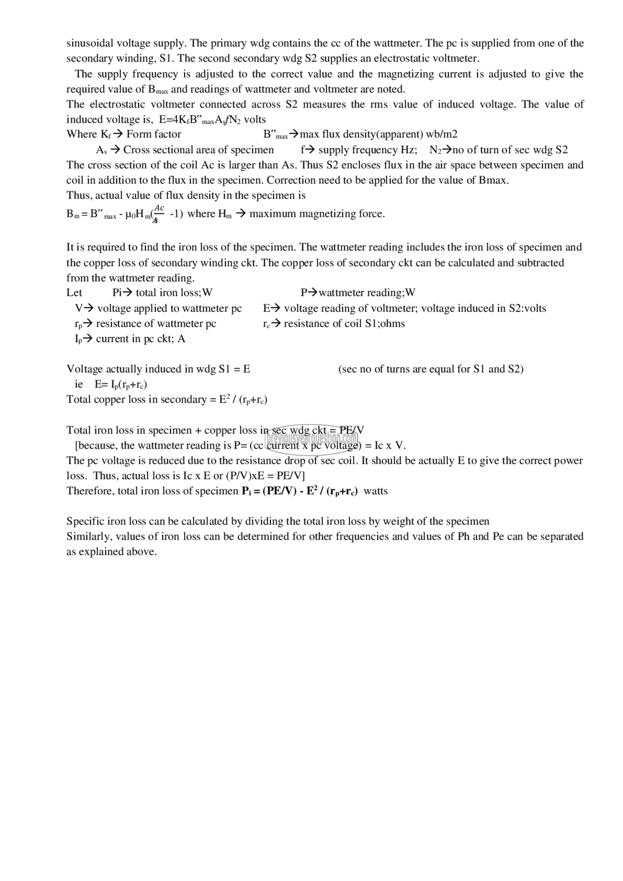 Question Paper - Measurements and Instrumentation-17