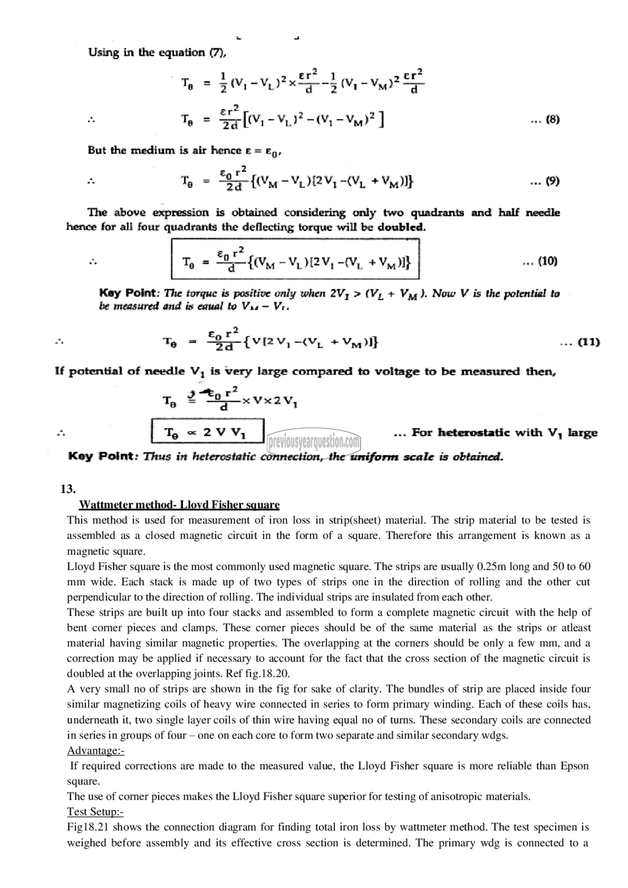 Question Paper - Measurements and Instrumentation-16