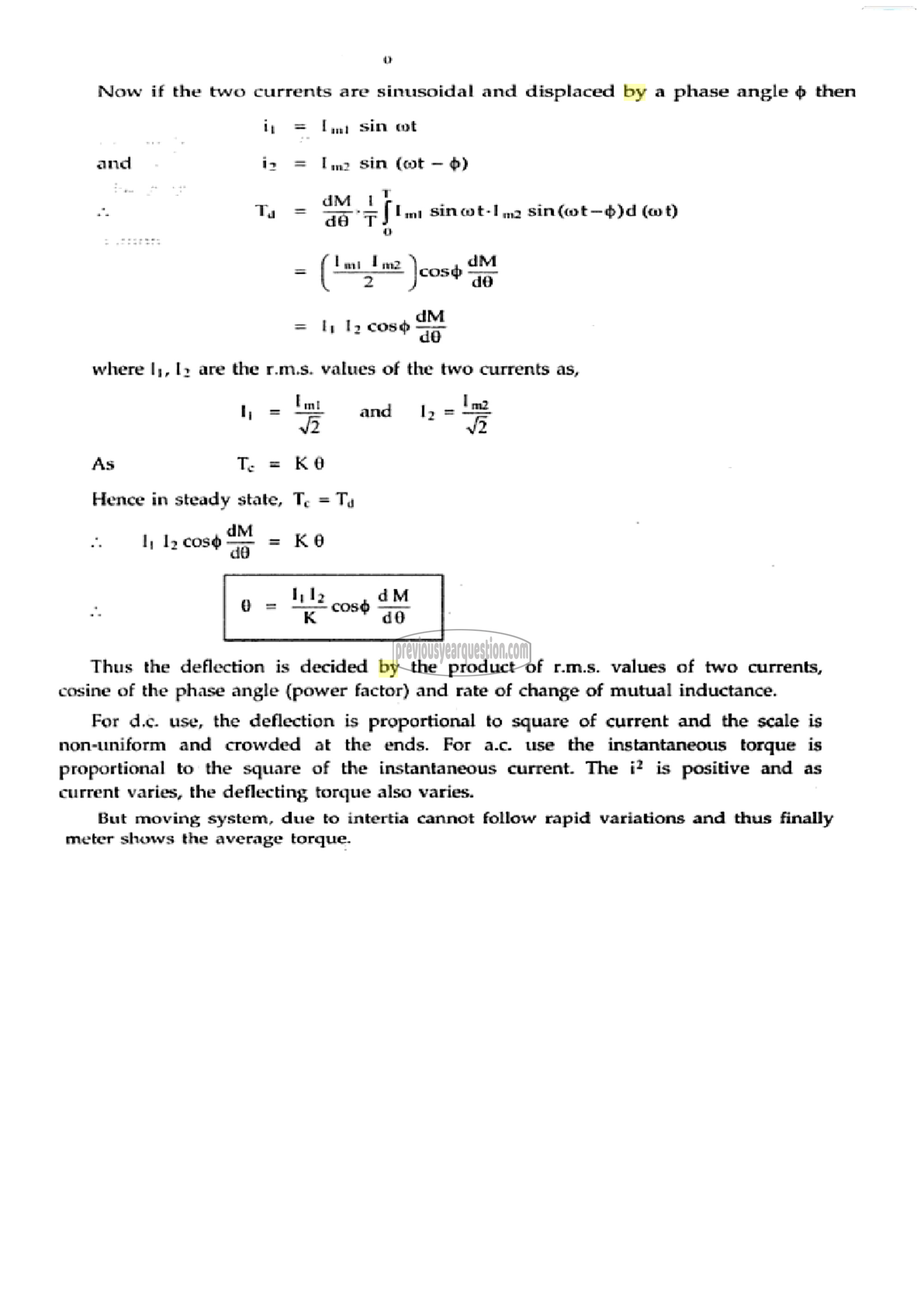 Question Paper - Measurements and Instrumentation-13