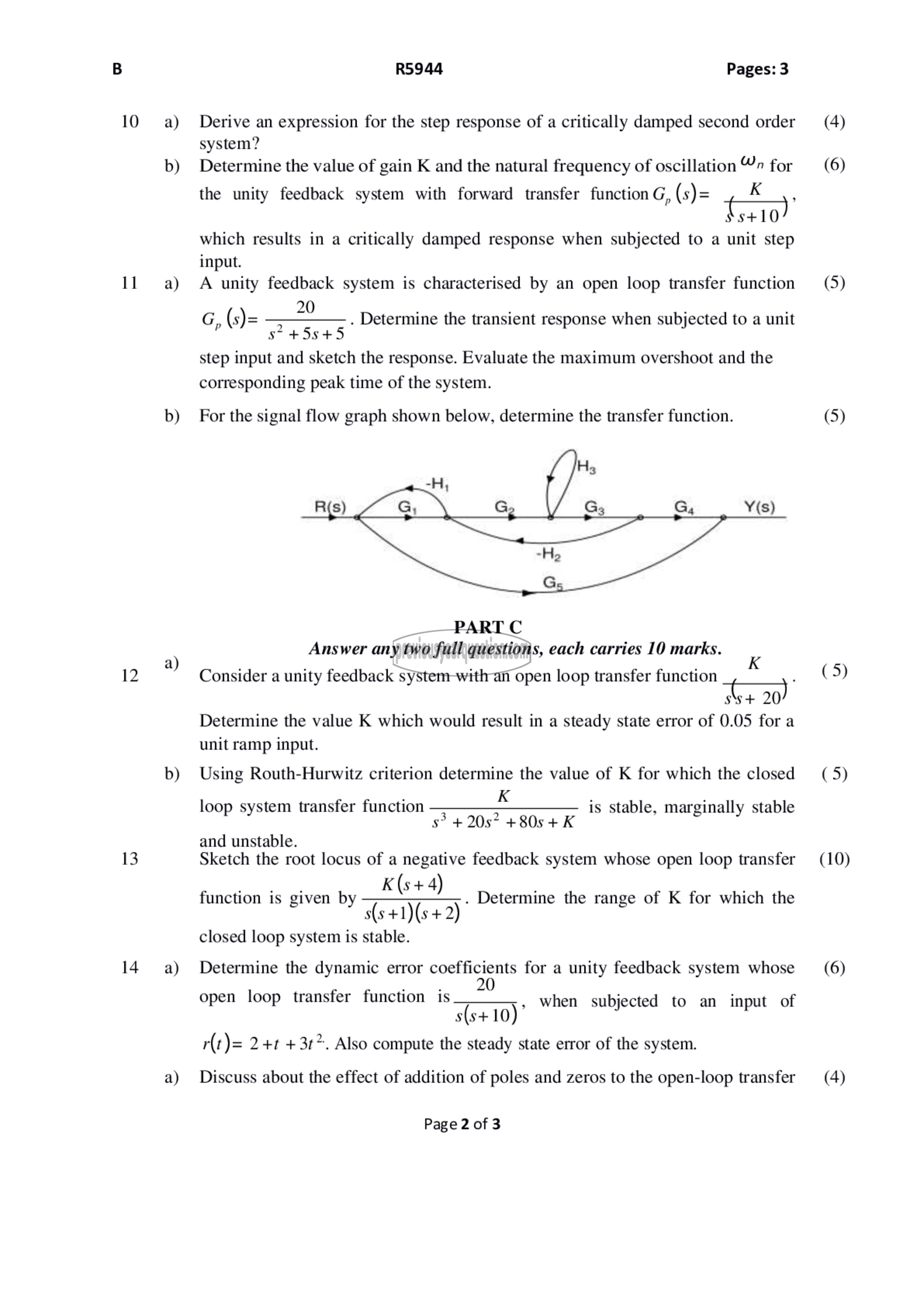 Question Paper - Linear Control Systems-2