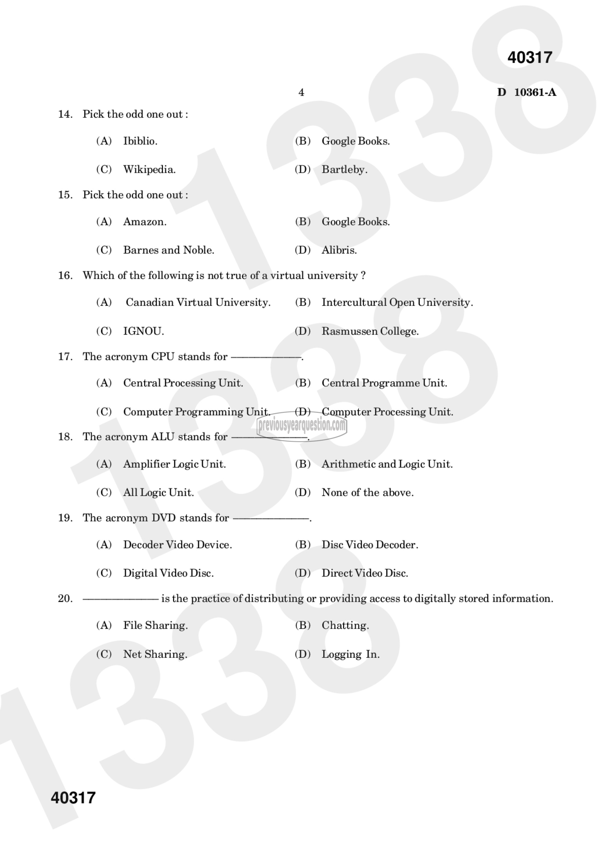 Question Paper - Informatics-7