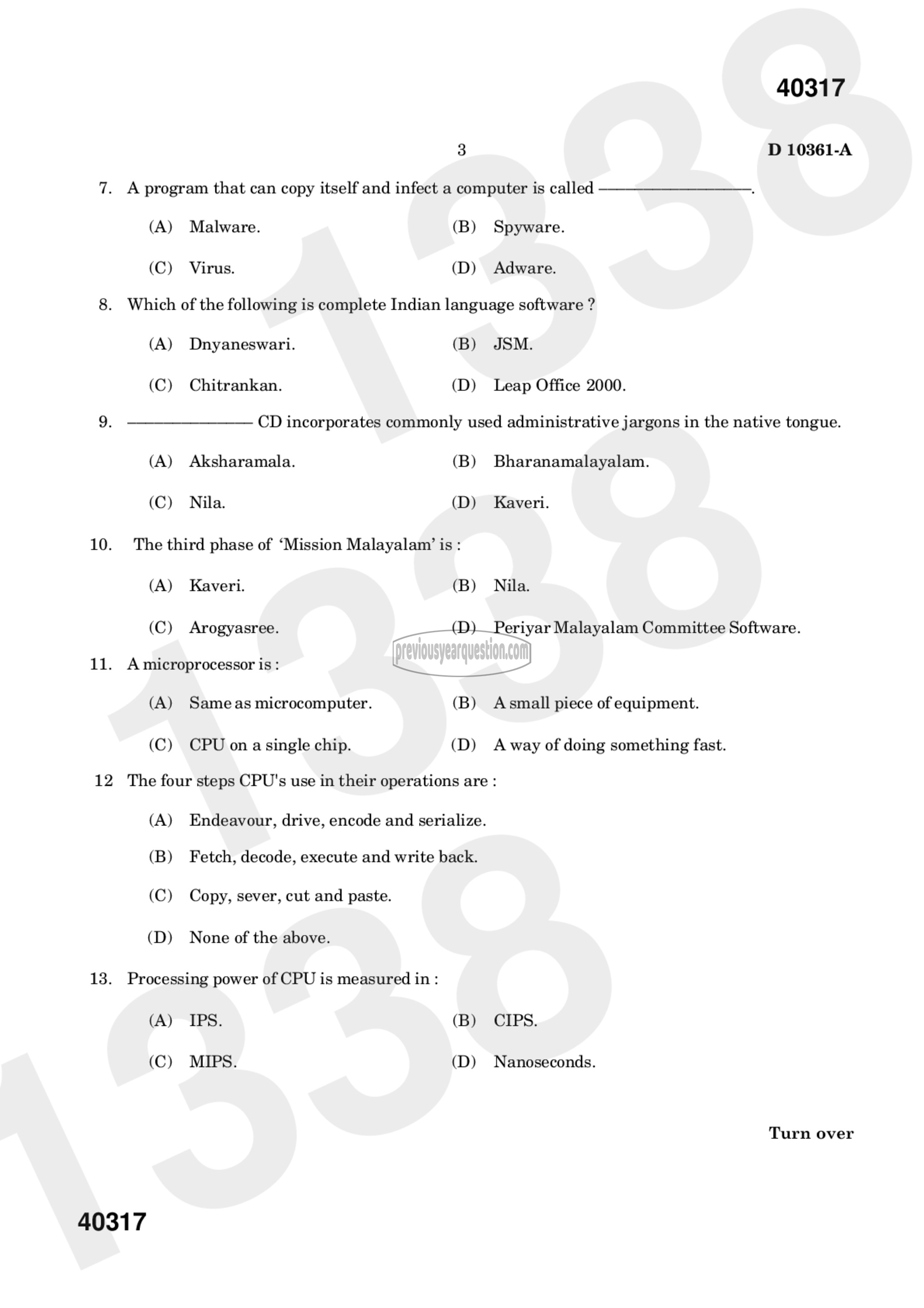 Question Paper - Informatics-6