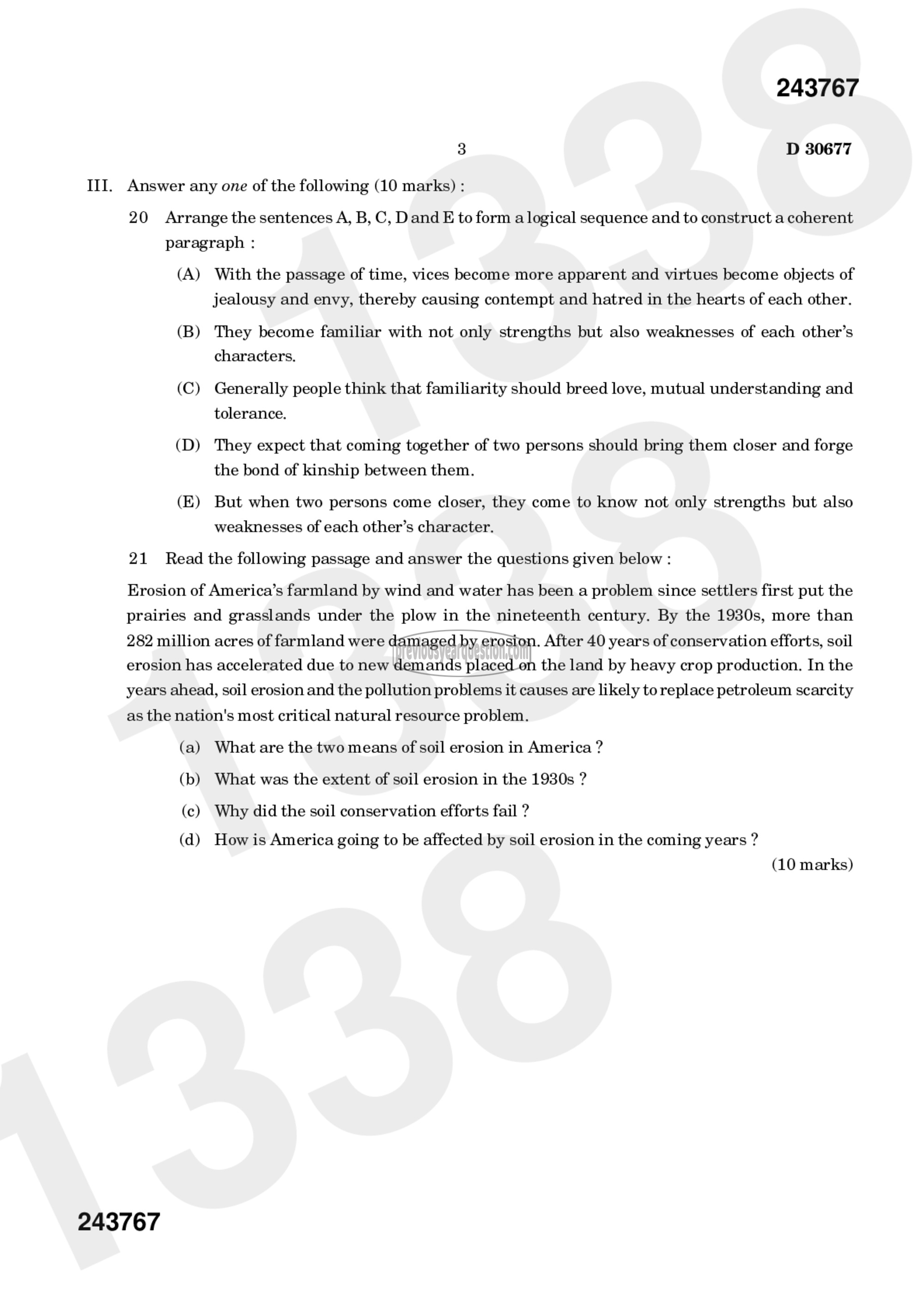 Question Paper - Film Studies-3