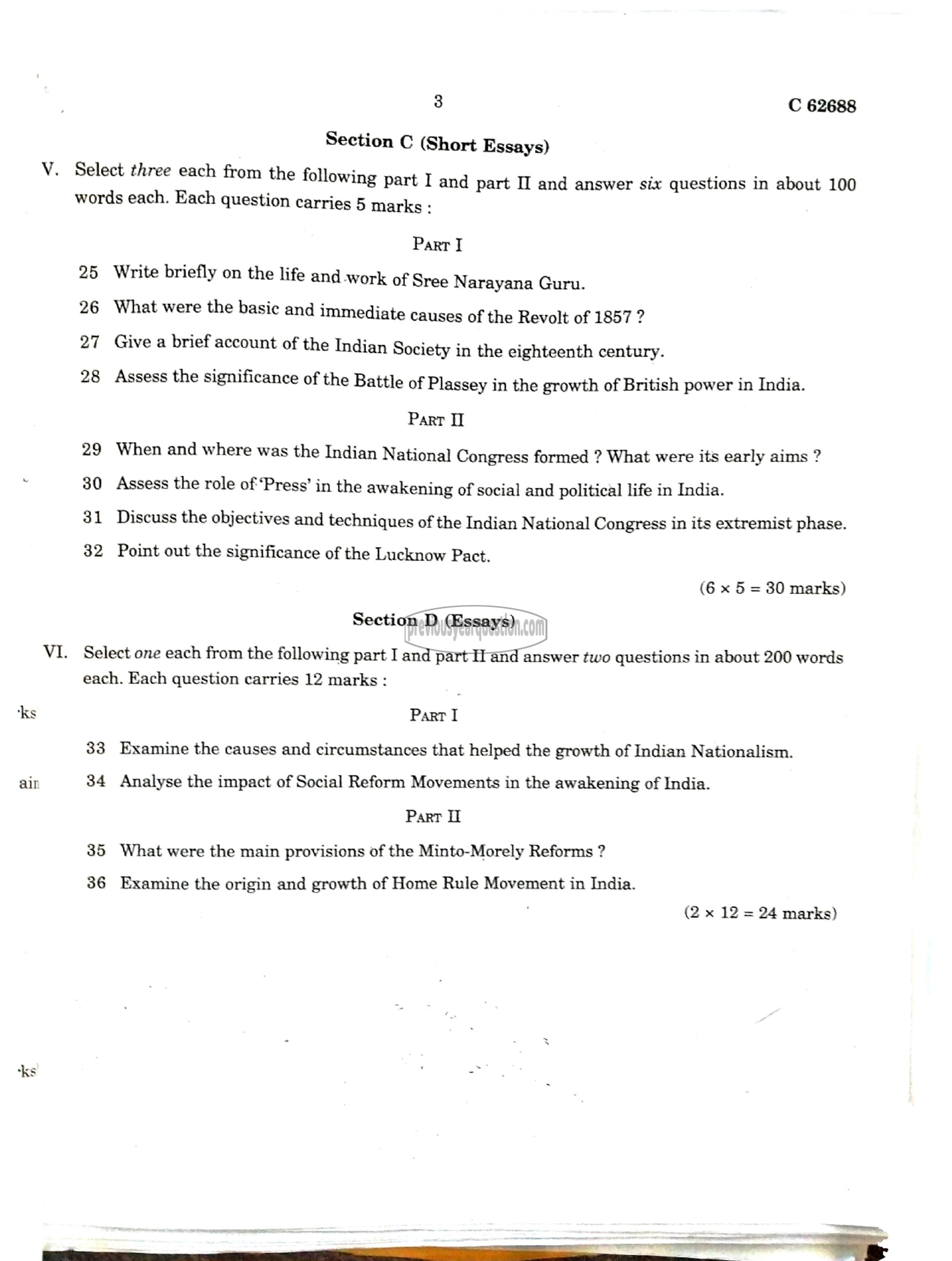 Question Paper - Method of Historical Research-3