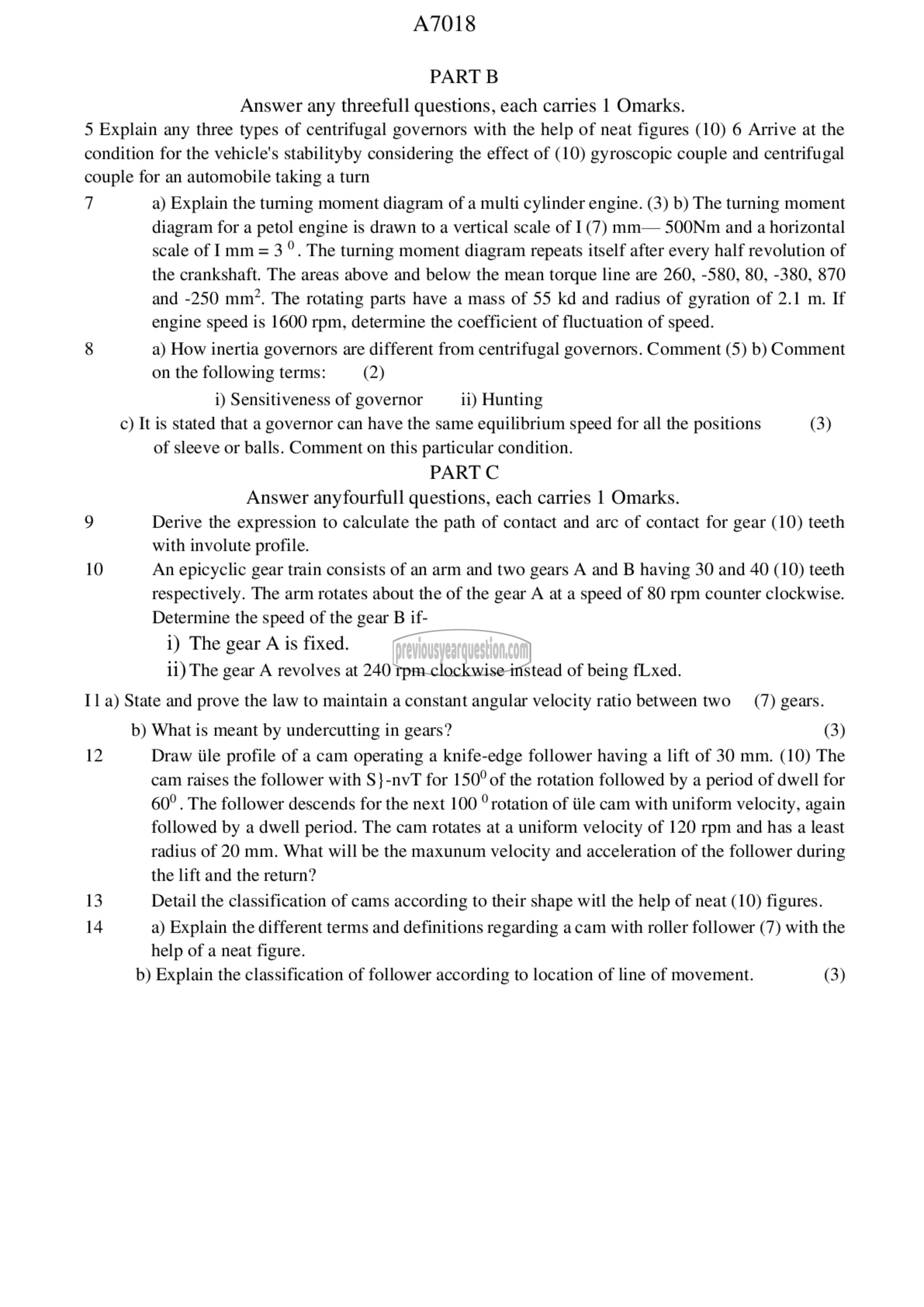 Question Paper - Machine Design-I-2