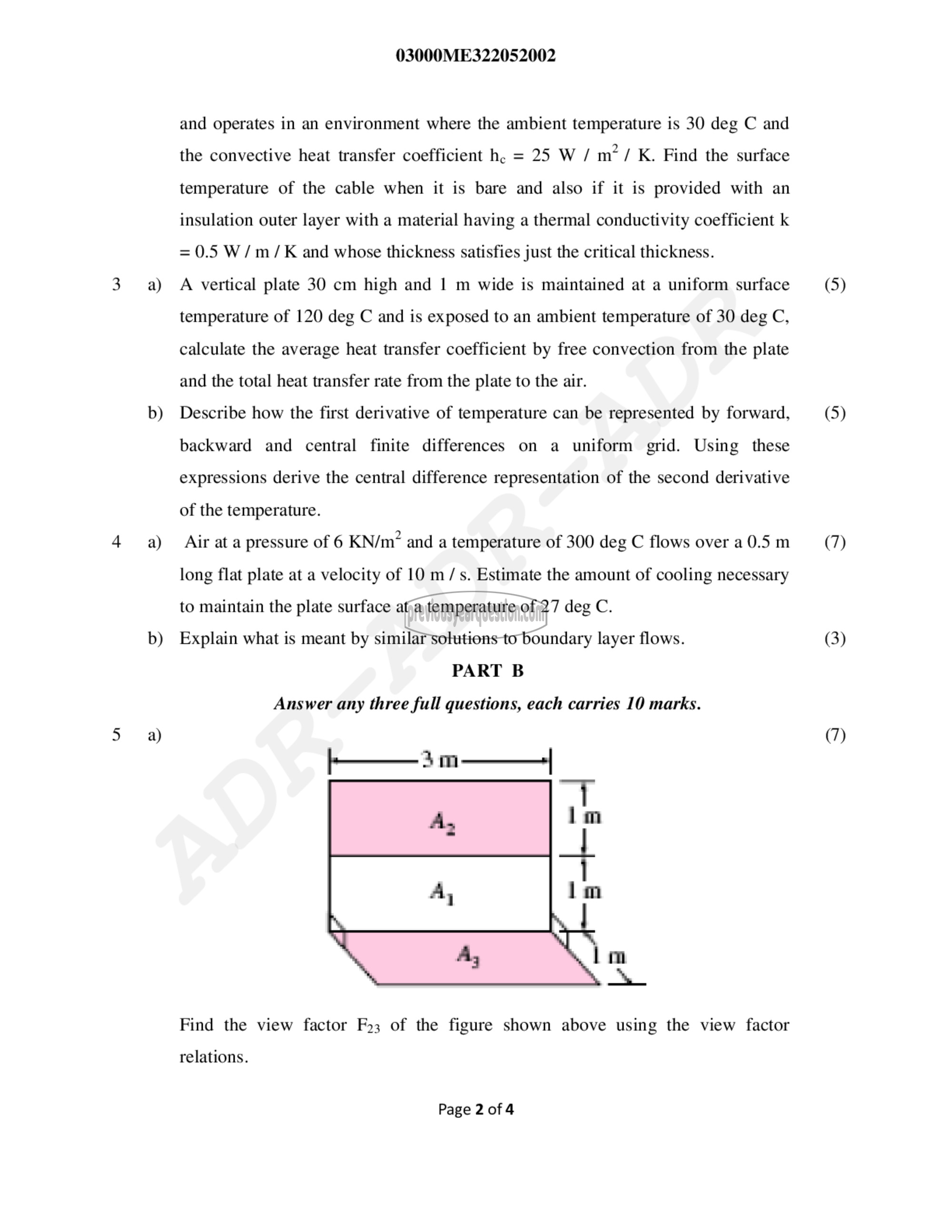 Question Paper - Heat Transfer-2